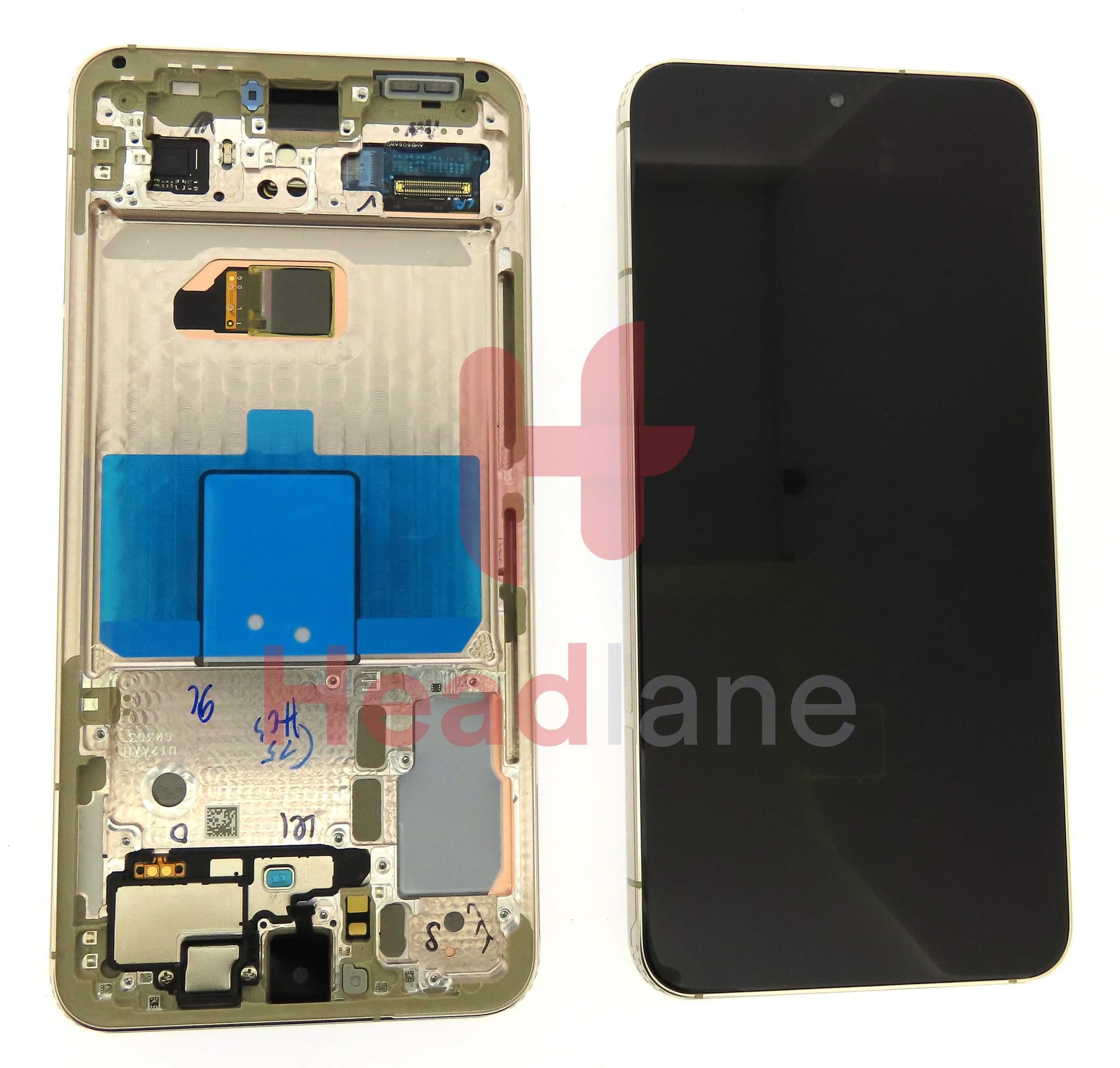 Samsung SM-S901 Galaxy S22 LCD Display / Screen + Touch - Violet - GH82-27521F - Samsung Replacement Part