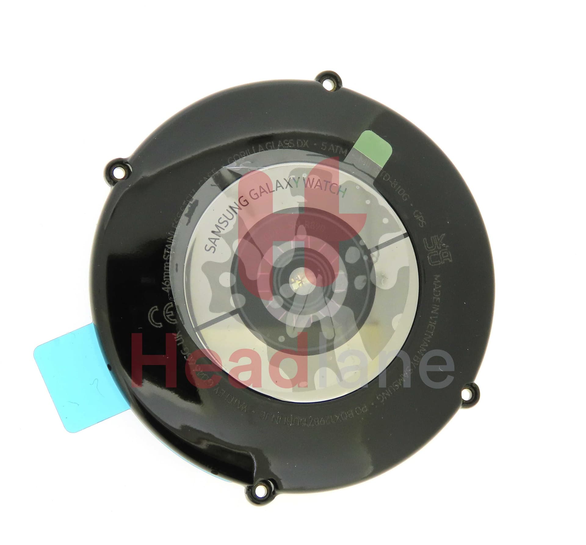 Samsung SM-R890 Galaxy Watch4 Classic (46mm) Back / Battery Cover - Black - GH82-26173A - Samsung Replacement Part