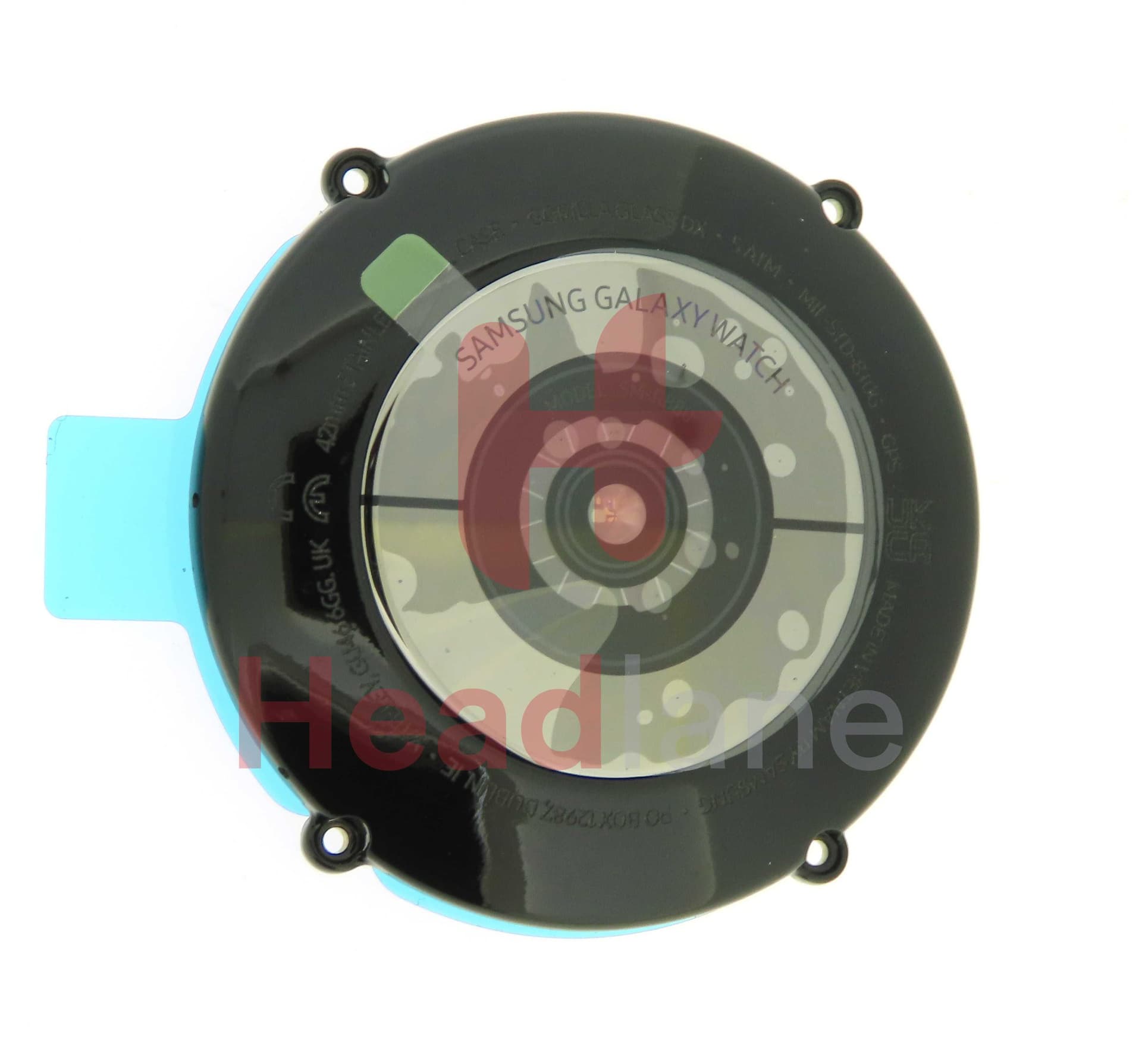 Samsung SM-R880 Galaxy Watch4 Classic (42mm) Back / Battery Cover - Black - GH82-26176A - Samsung Replacement Part