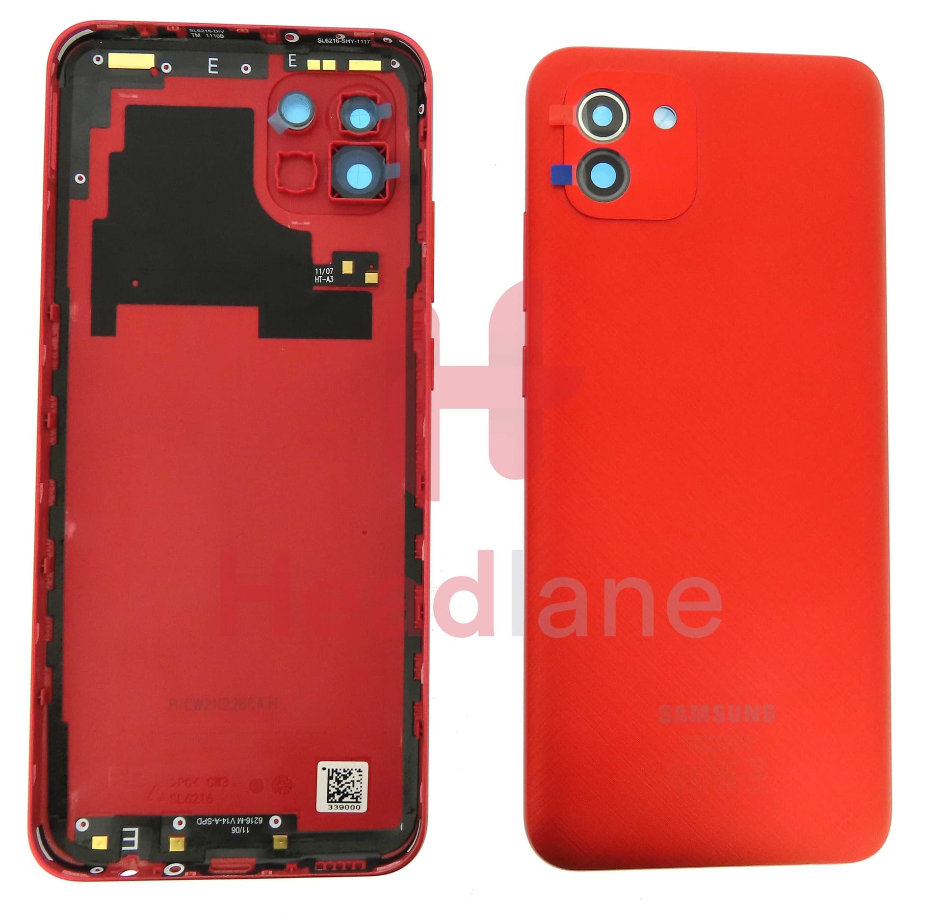 Samsung SM-A035 Galaxy A03 Back / Battery Cover - Red - GH81-21662A - Samsung Replacement Part
