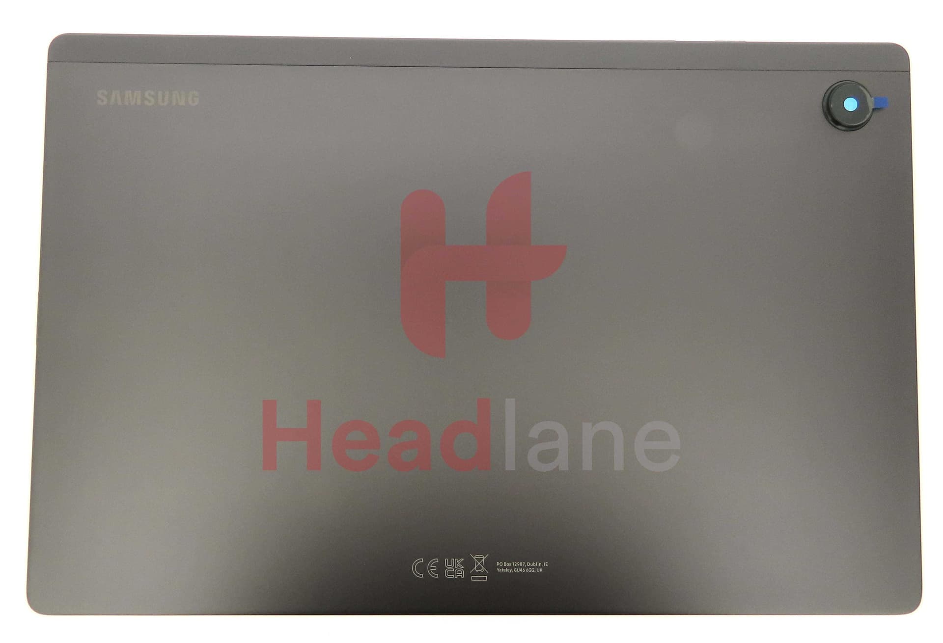 Samsung SM-X200 Galaxy Tab A8 (WiFi) Back / Battery Cover - Grey (UKCA) - GH81-22187A - Samsung Replacement Part