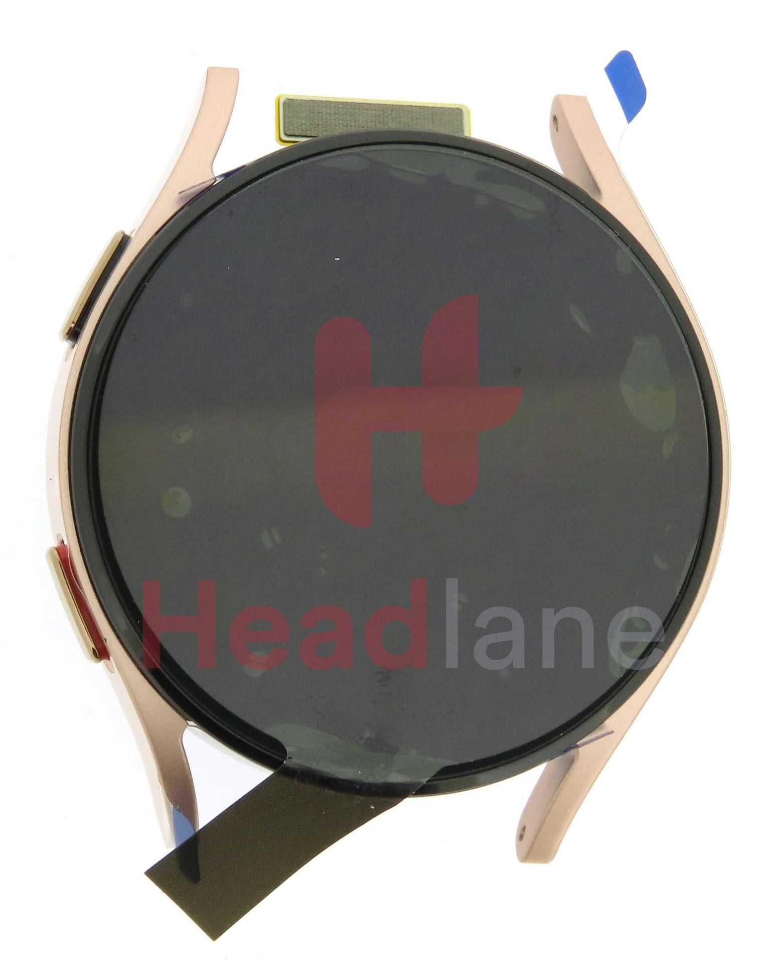 Samsung SM-R860 Galaxy Watch4 40mm BT LCD Display / Screen + Touch - Pink Gold - GH97-26411D