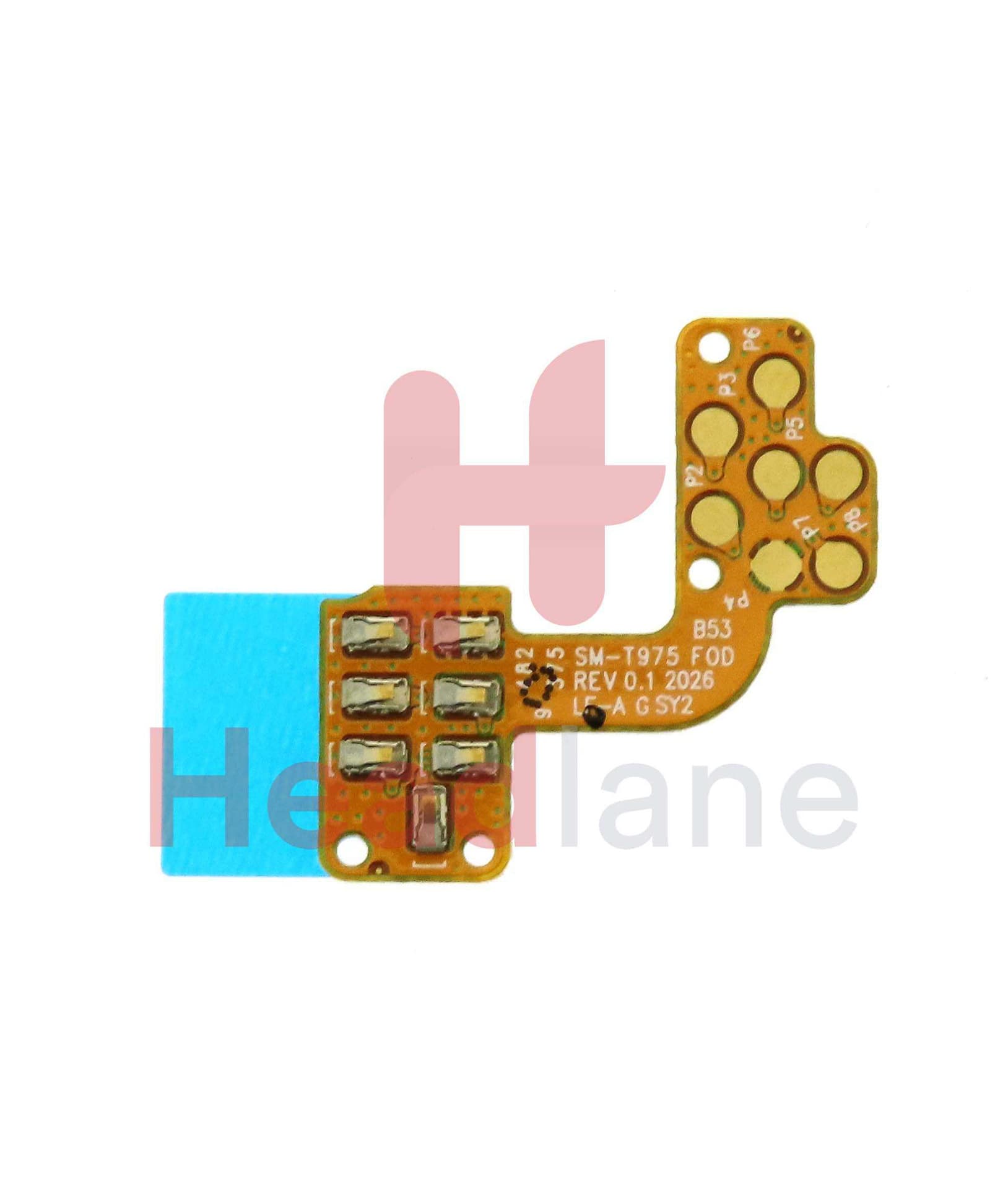 Samsung SM-T970 T976 X800 X806 X900 X906 Galaxy Tab S7+ Tab S8+ Tab S8 Ultra Flex Cable - GH59-15332A - Samsung Replacement Part
