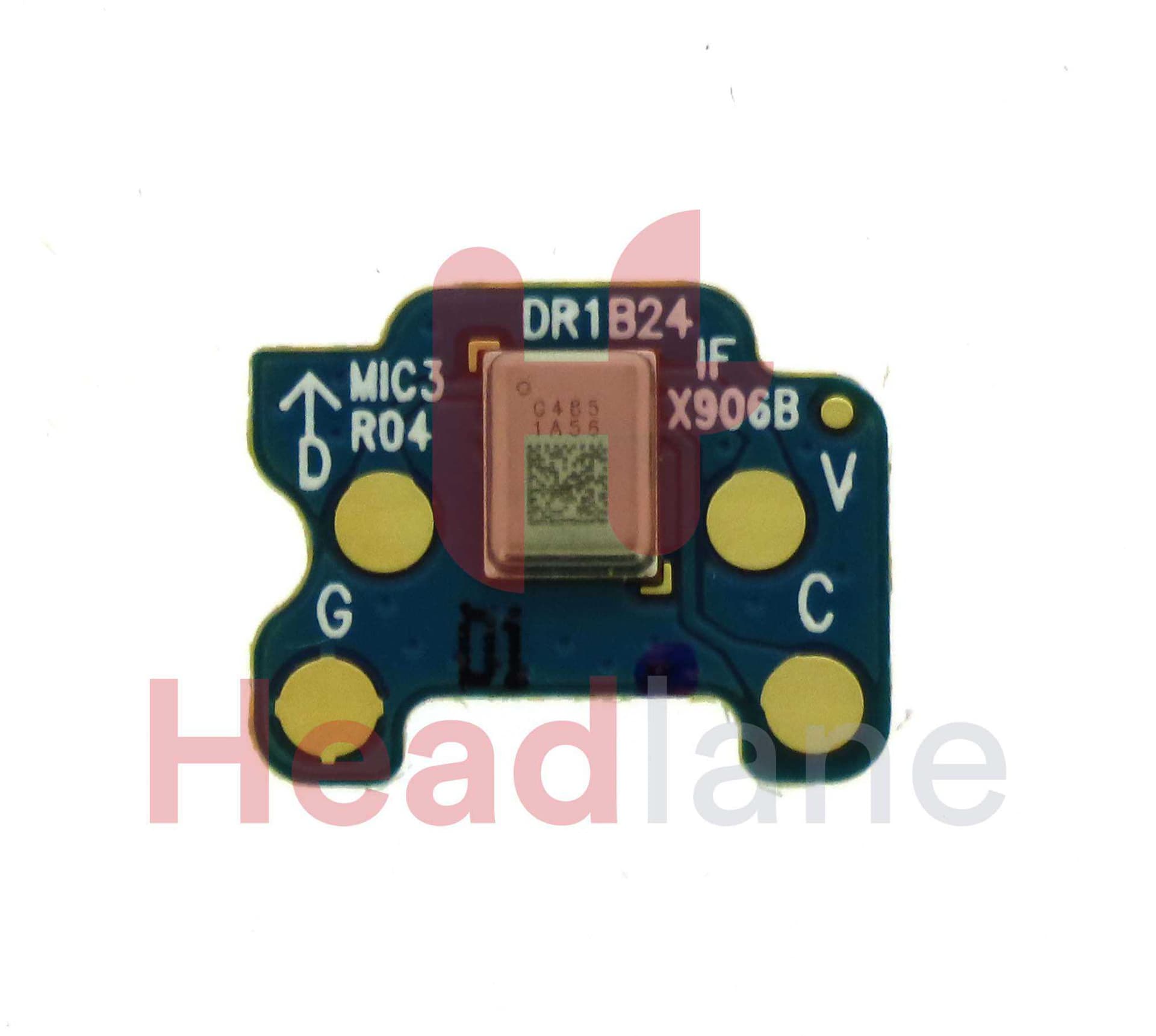 Samsung SM-X900 SM-X906 Galaxy Tab S8 Ultra WiFi / 5G 3rd Microphone Board - GH59-15535A - Samsung Replacement Part