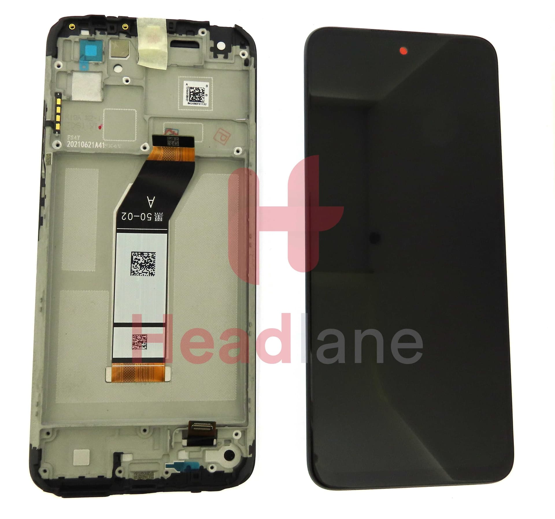 Xiaomi Redmi 10 LCD Display / Screen + Touch - Black - 560002K19A00 - Xiaomi Replacement Part
