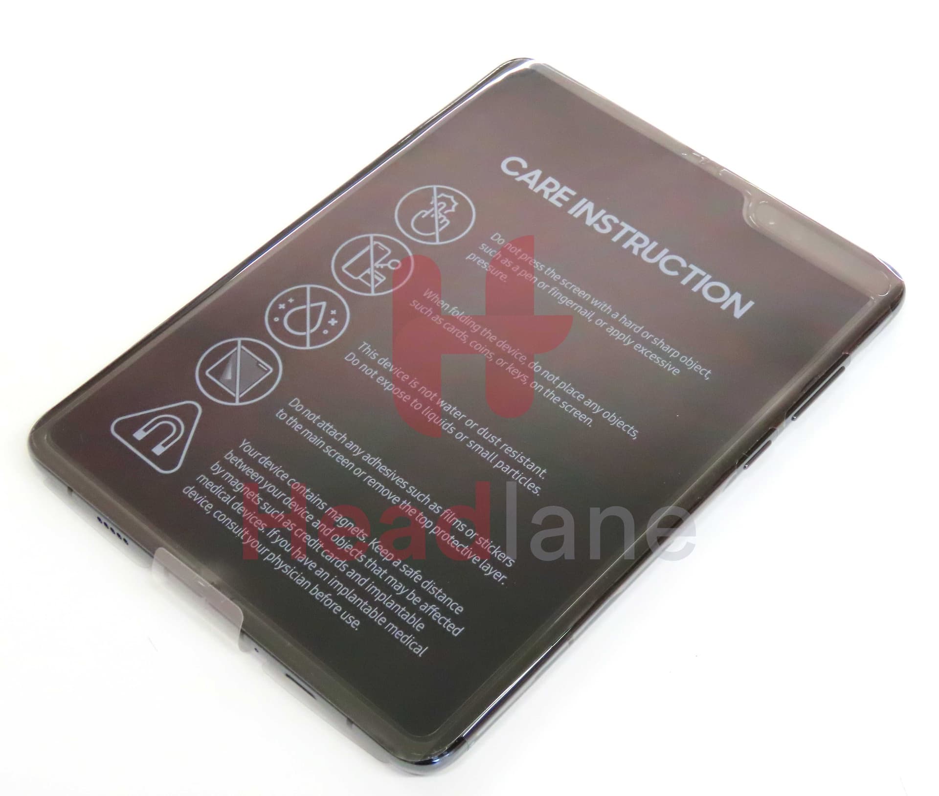 Samsung SM-F907 Galaxy Fold 5G Swap Set - Black (Device, No IMEI) - GH82-21400A - Samsung Replacement Part