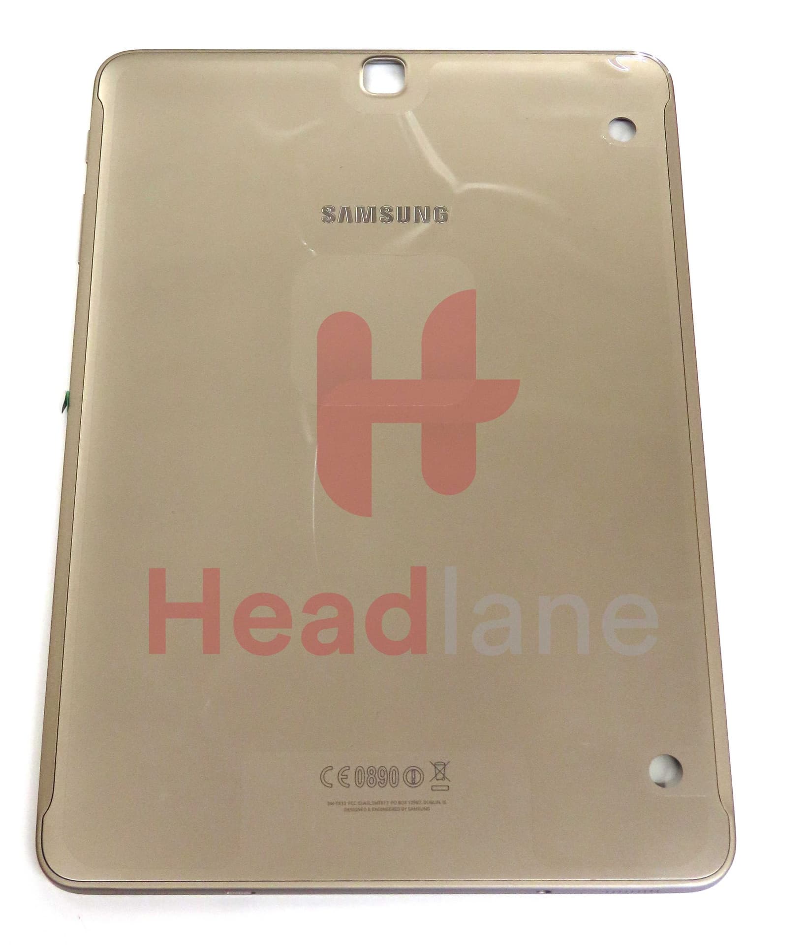 Samsung SM-T813 (WiFi) Galaxy Tab S2 Back / Battery Cover - Gold - GH82-11981C - Samsung Replacement Part
