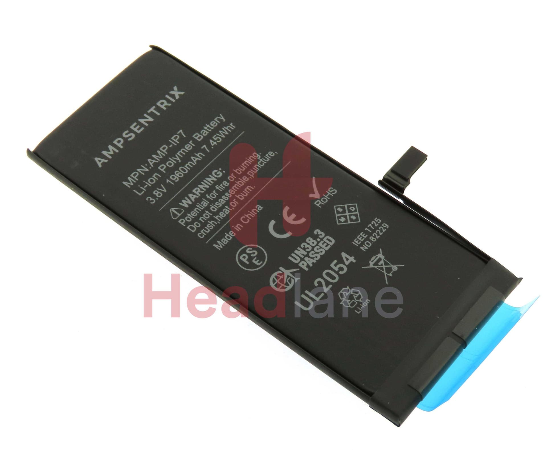 Apple iPhone 7 Compatible Replacement Battery (AmpSentrix) - MS-015 - Ampsentrix Replacement Part