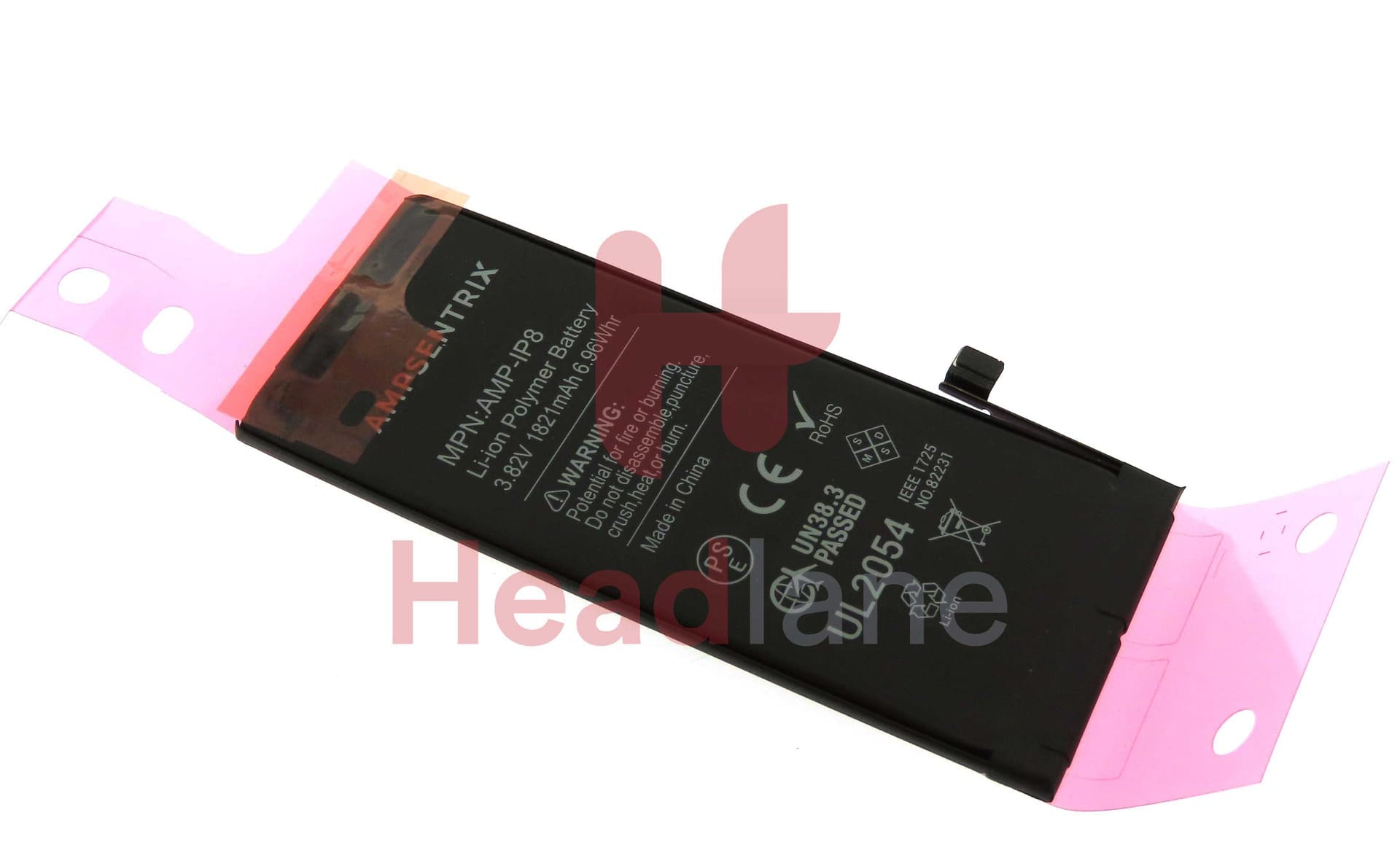 Apple iPhone 8 Compatible Replacement Battery (AmpSentrix) - MS-017 - Ampsentrix Replacement Part