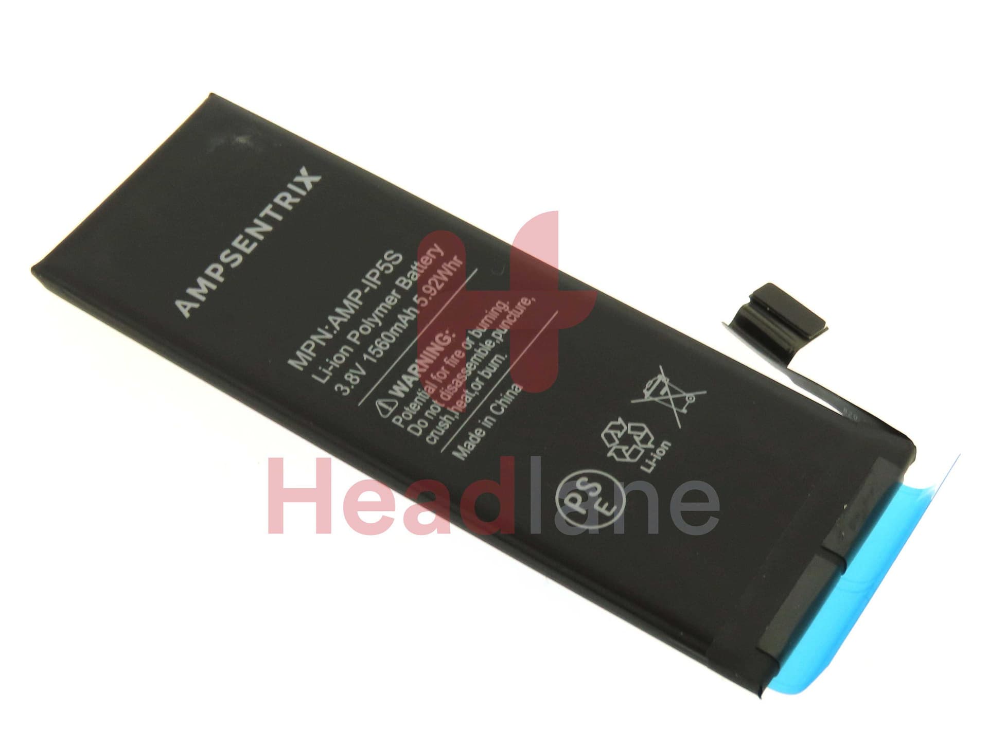 Apple iPhone 5S Compatible Replacement Battery (AmpSentrix) - MS-021 - Unknown Replacement Part
