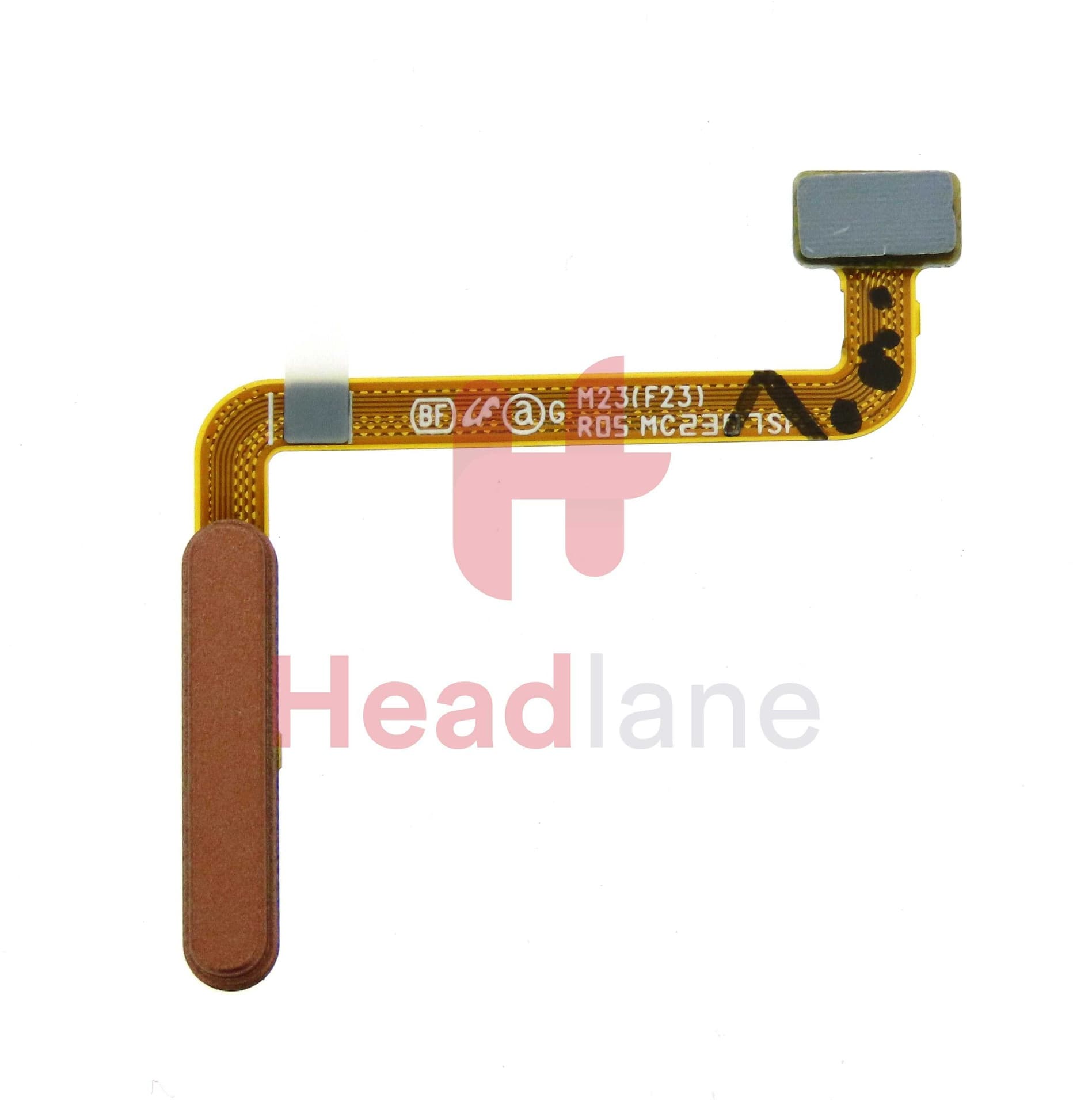 Samsung SM-M236 Galaxy M23 5G Fingerprint Reader / Sensor - Orange - GH96-15084B - Samsung Replacement Part