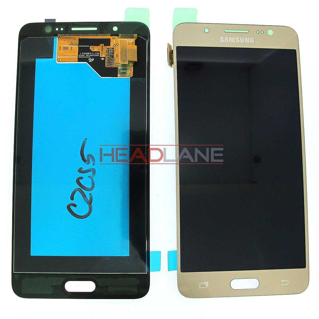 Samsung SM-J510 Galaxy J5 (2016) LCD Display / Screen + Touch - Gold - GH97-19466A - Samsung Replacement Part