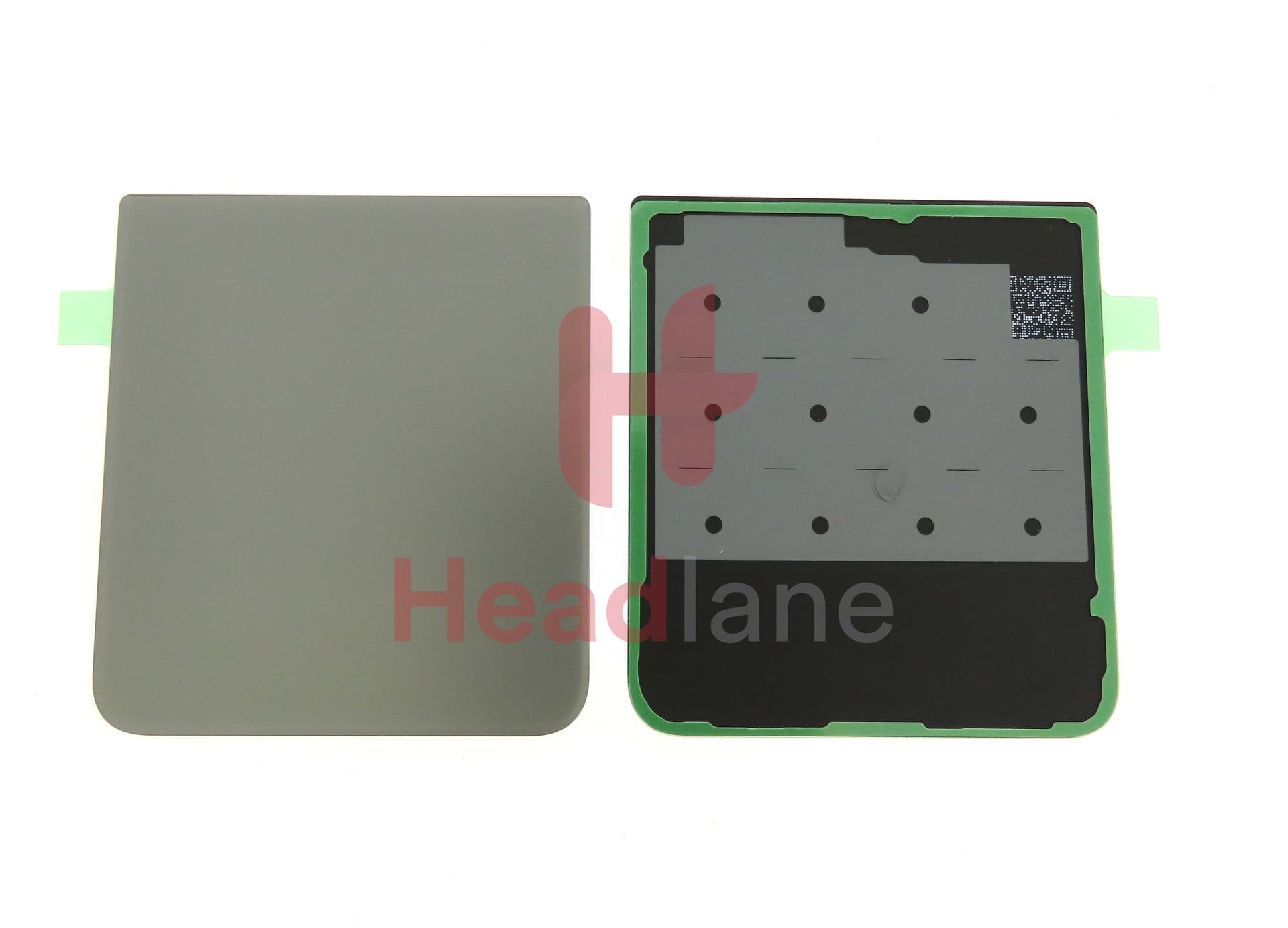 Samsung SM-F711 Galaxy Z Flip3 5G Back / Battery Cover - Grey (No Printing) - GH96-14846G - Samsung Replacement Part