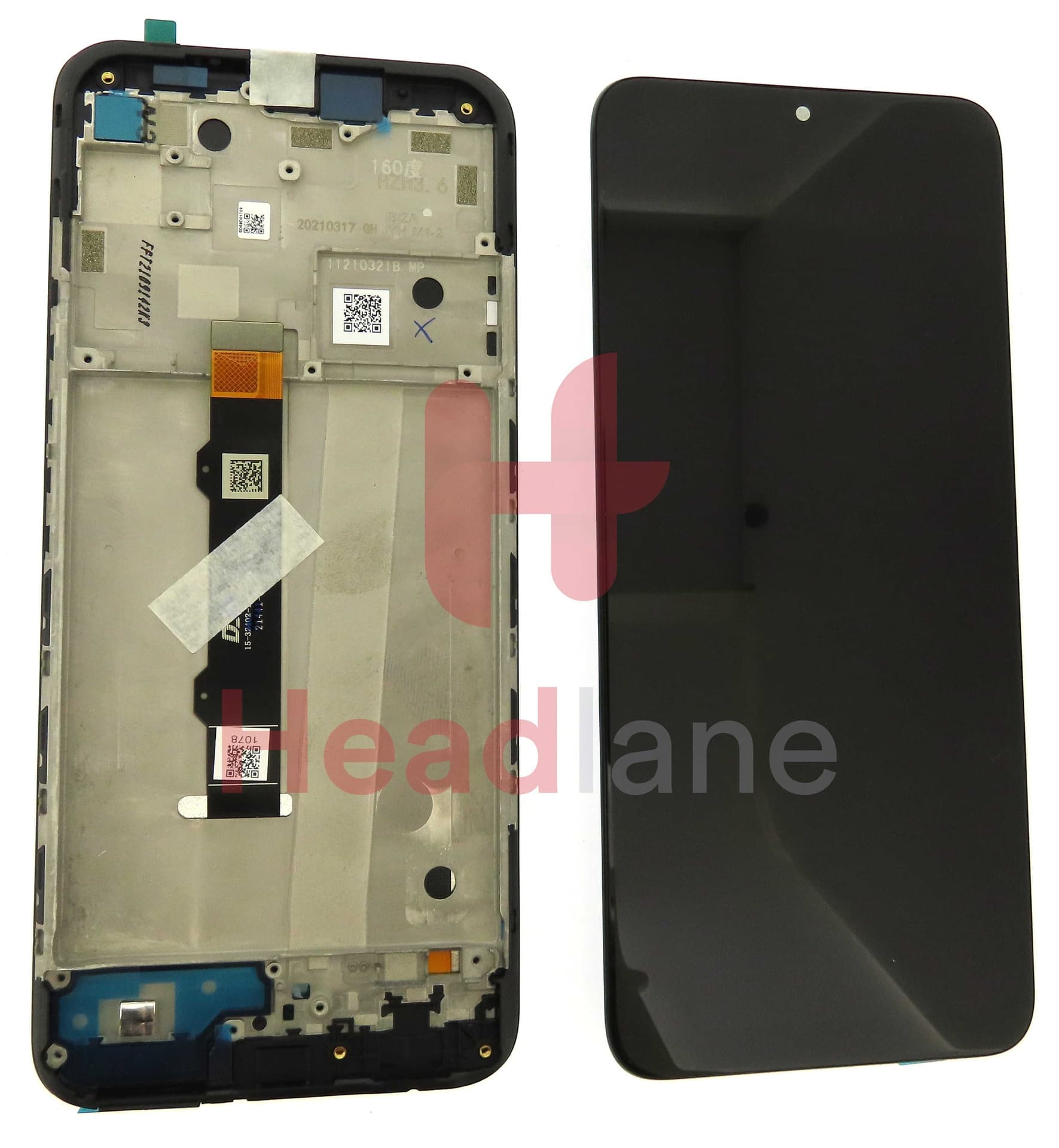 Motorola XT2137 Moto G50 LCD Display / Screen + Touch - Grey - 5D68C18403 - Lenovo / Motorola Replacement Part