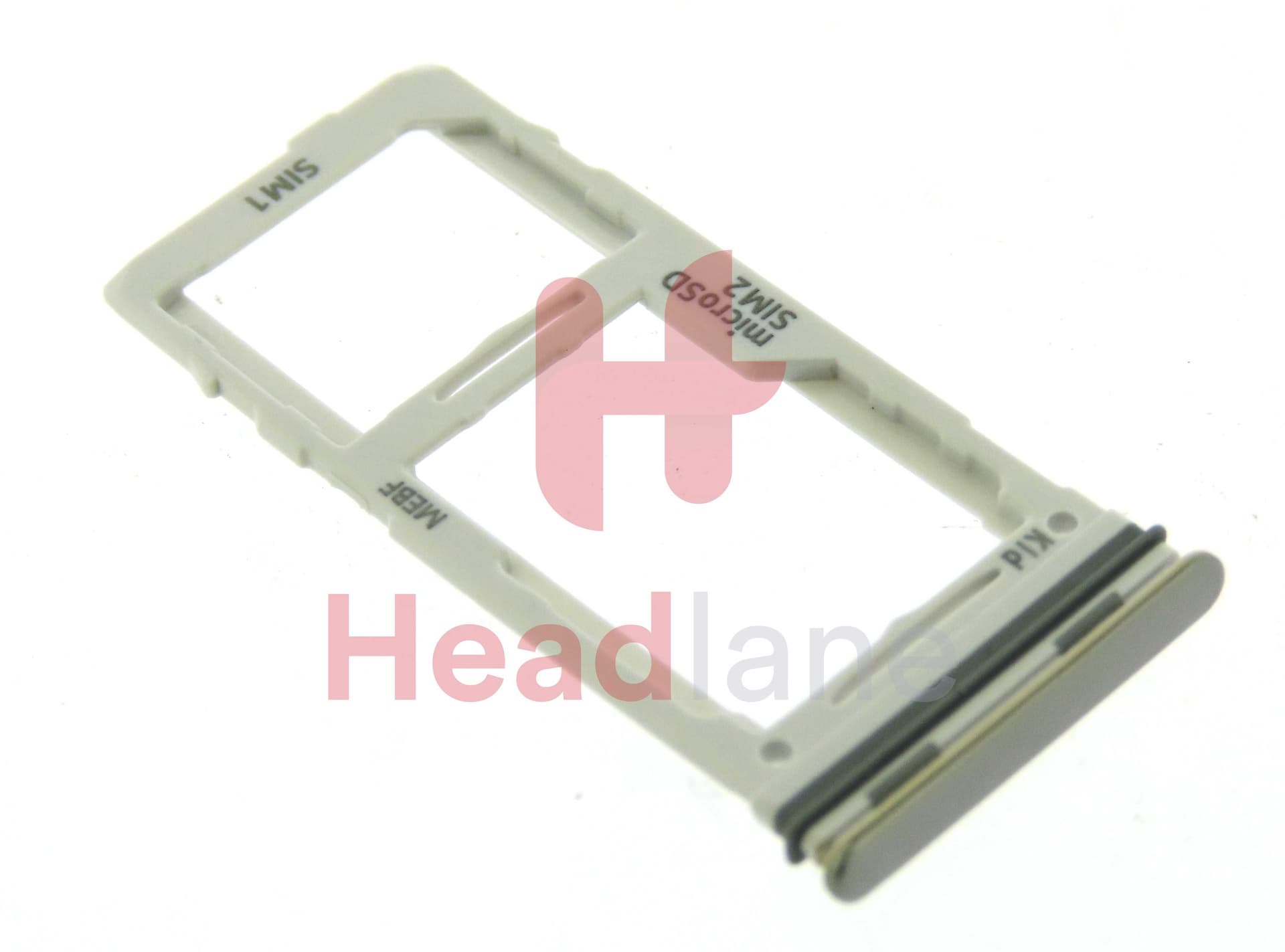 Samsung SM-M526 Galaxy M52 5G Memory / SIM Card Tray (Dual SIM) - White - GH98-46930C - Samsung Replacement Part