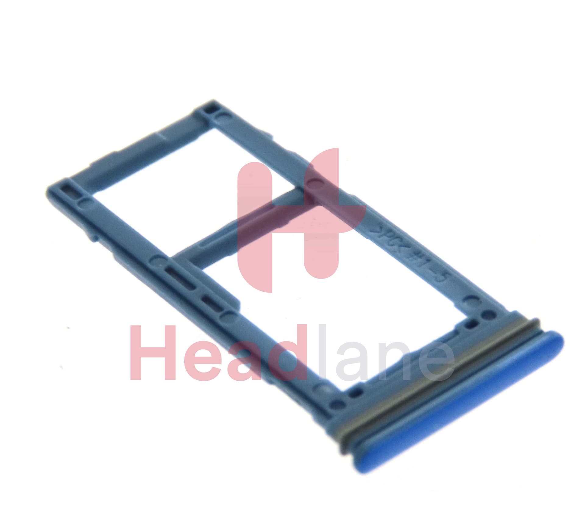 Samsung SM-M526 Galaxy M52 5G Memory / SIM Card Tray (Dual SIM) - Blue - GH98-46930B - Samsung Replacement Part