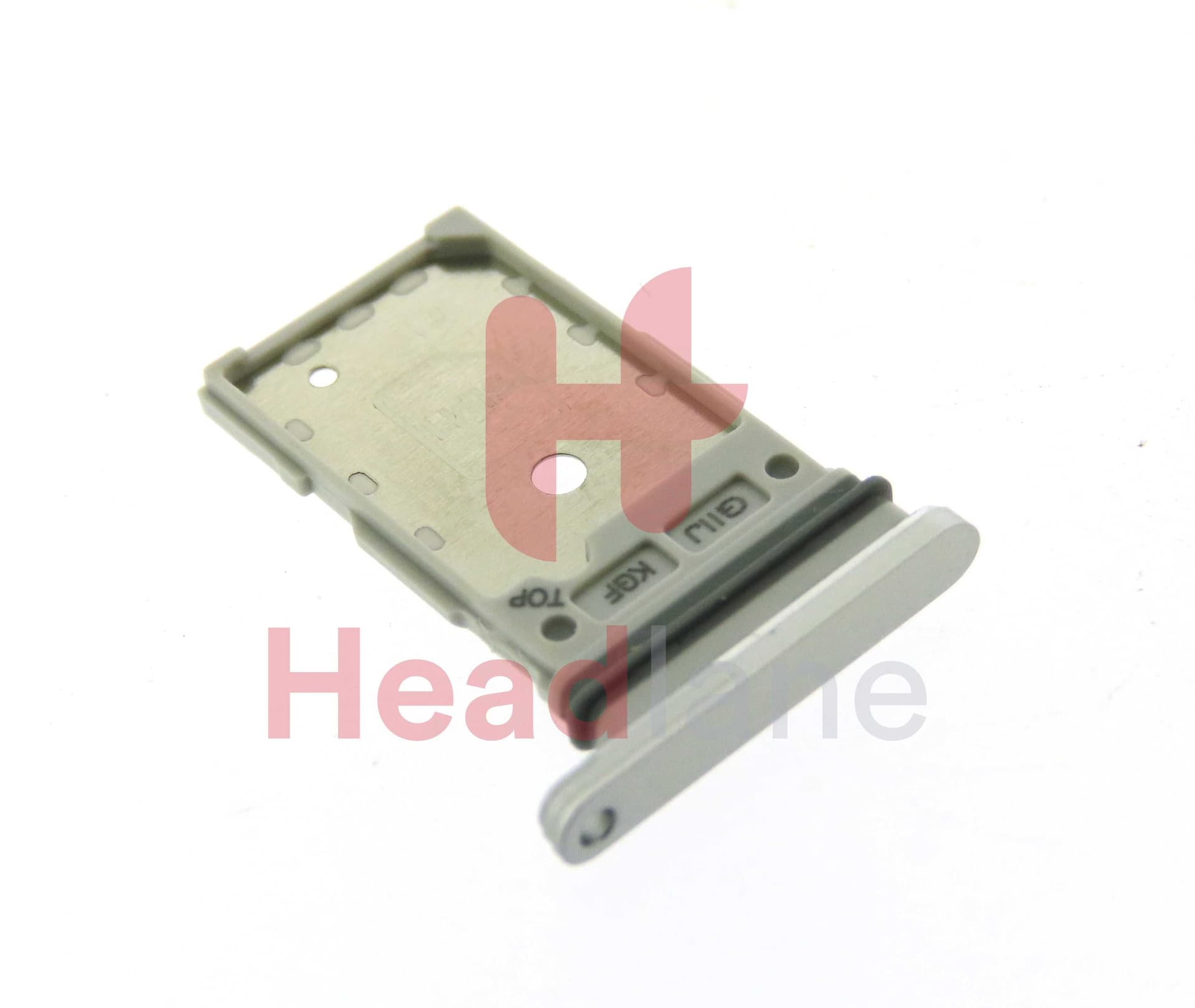 Samsung SM-G990 Galaxy S21 FE SIM Card Tray (Dual SIM) - White - GH98-46790B - Samsung Replacement Part