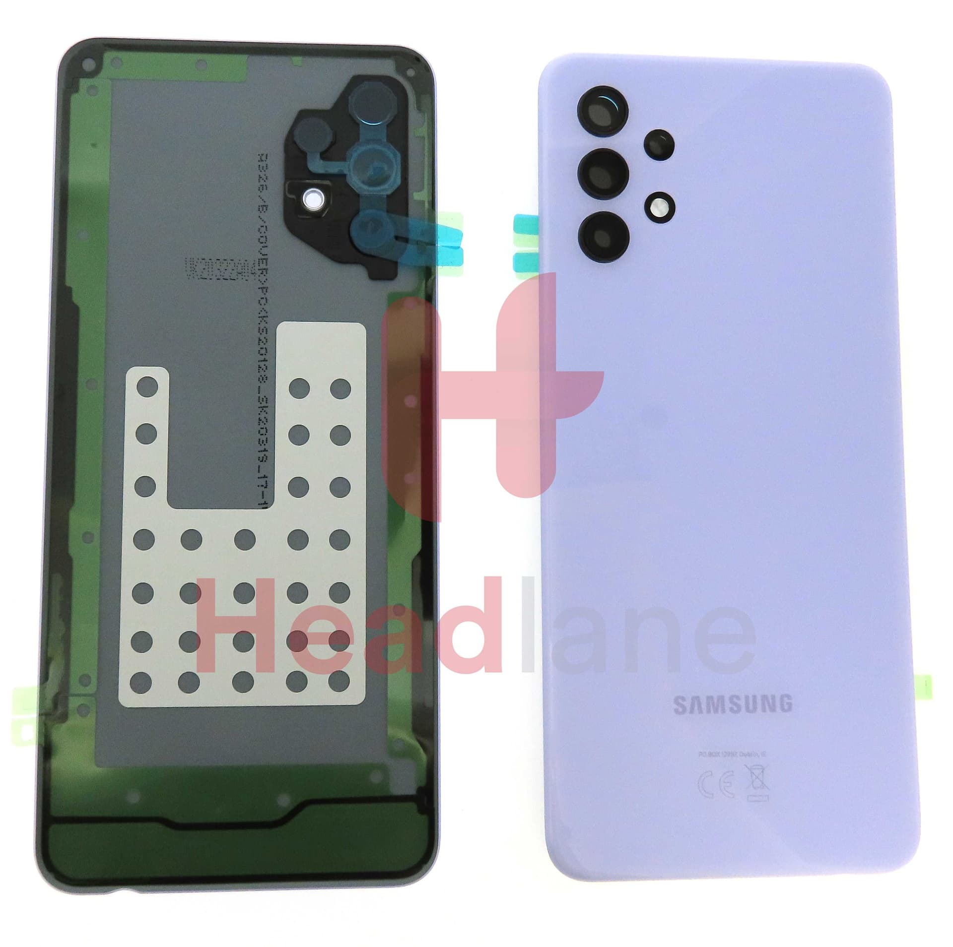 Samsung SM-A326 Galaxy A32 5G Back / Battery Cover - Violet - GH82-25080D - Samsung Replacement Part