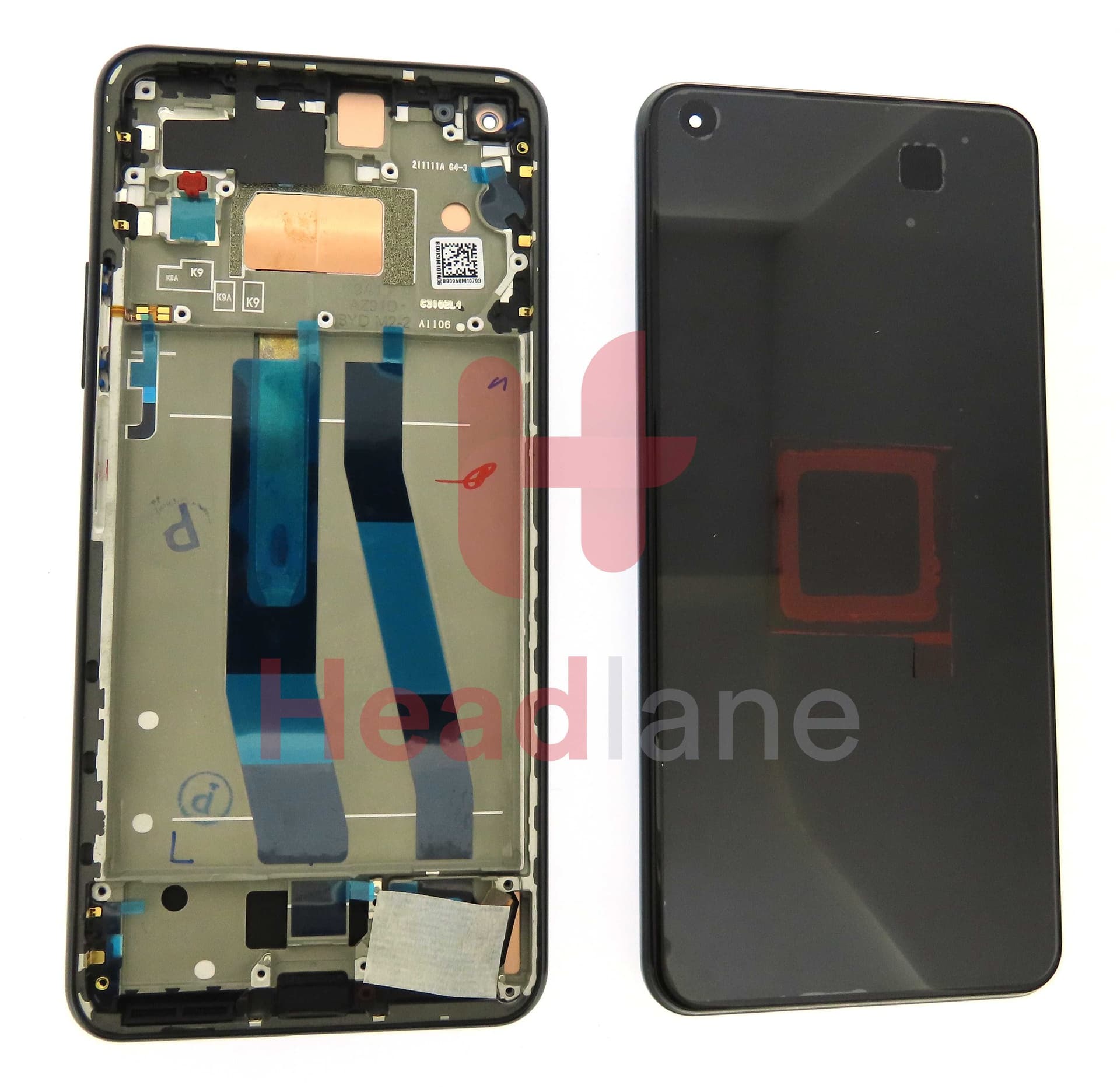 Xiaomi 11 Lite 5G NE LCD Display / Screen + Touch - Black - 5600030K9D00 - Xiaomi Replacement Part