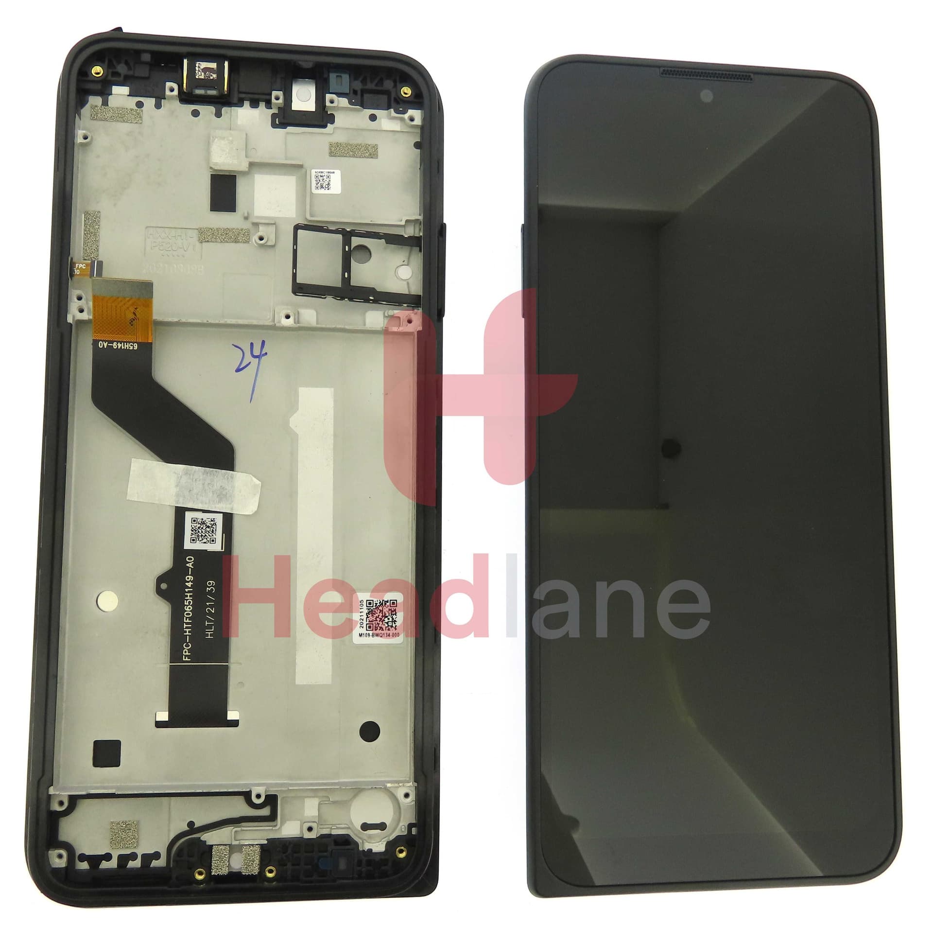Motorola XT2083-9 Defy (2021) LCD Display / Screen + Touch - 5D68C18646 - Lenovo / Motorola Replacement Part