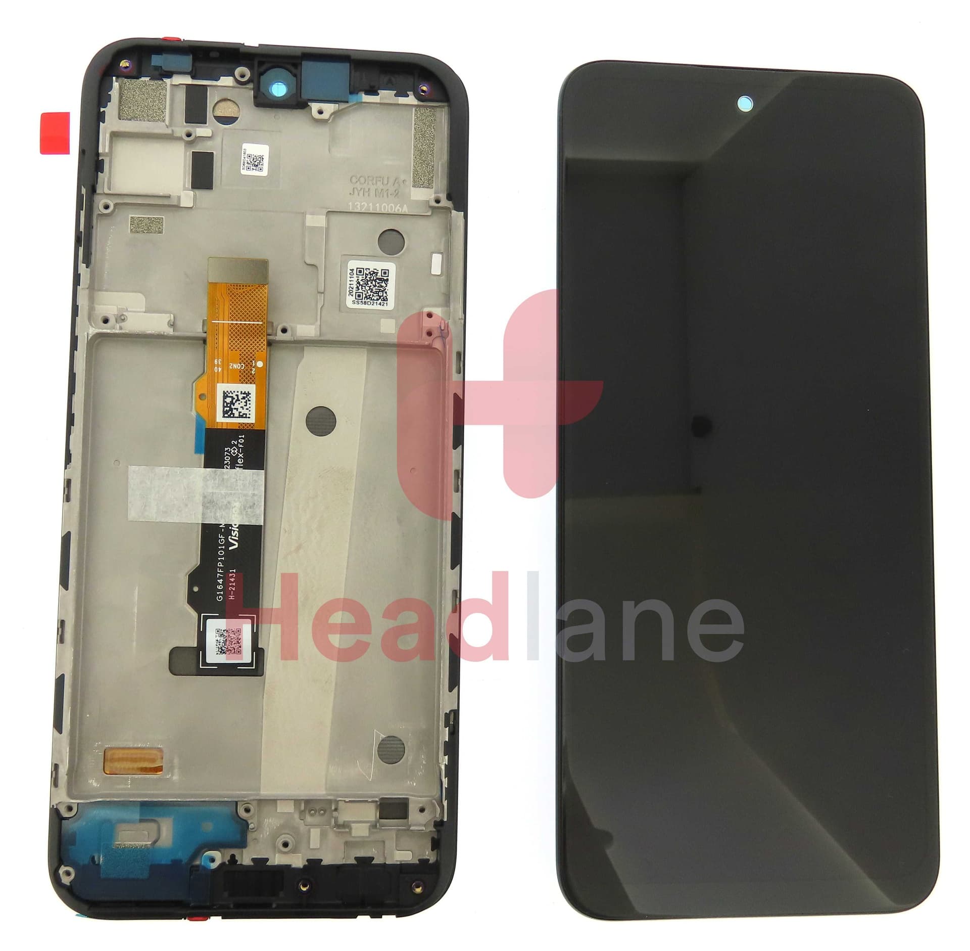 Motorola XT2169 Moto G71 5G LCD Display / Screen + Touch  - 5D68C19911 - Lenovo / Motorola Replacement Part