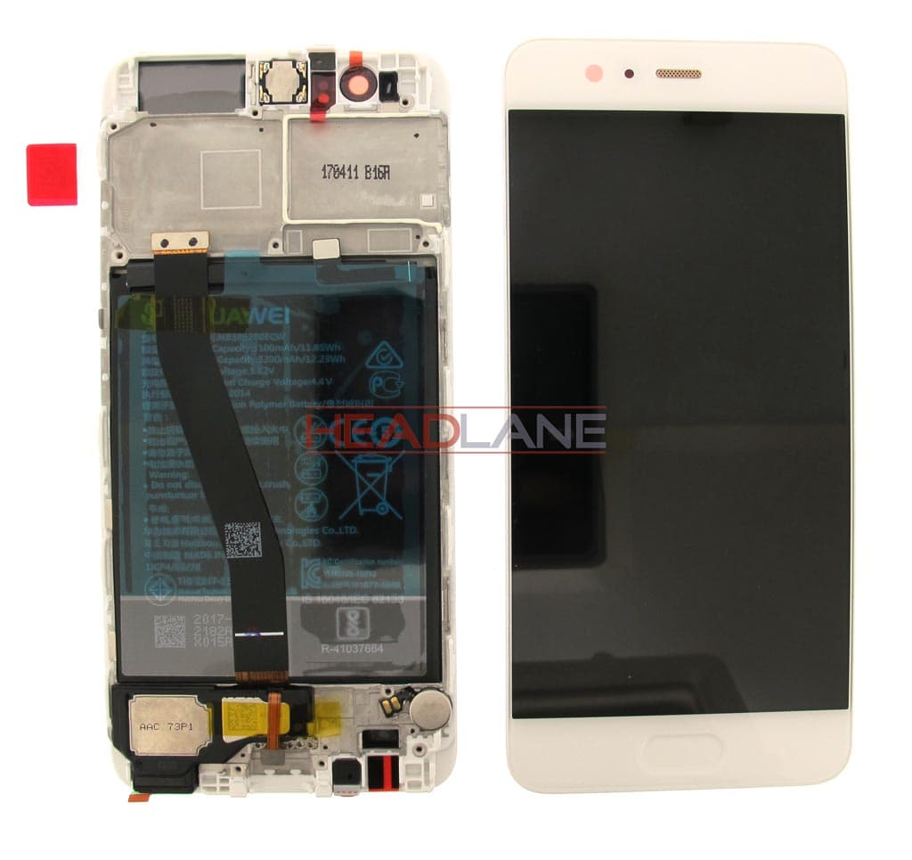 Huawei P10 LCD Display / Screen + Touch + Battery Assembly - Gold - 02351DJF - Huawei Replacement Part