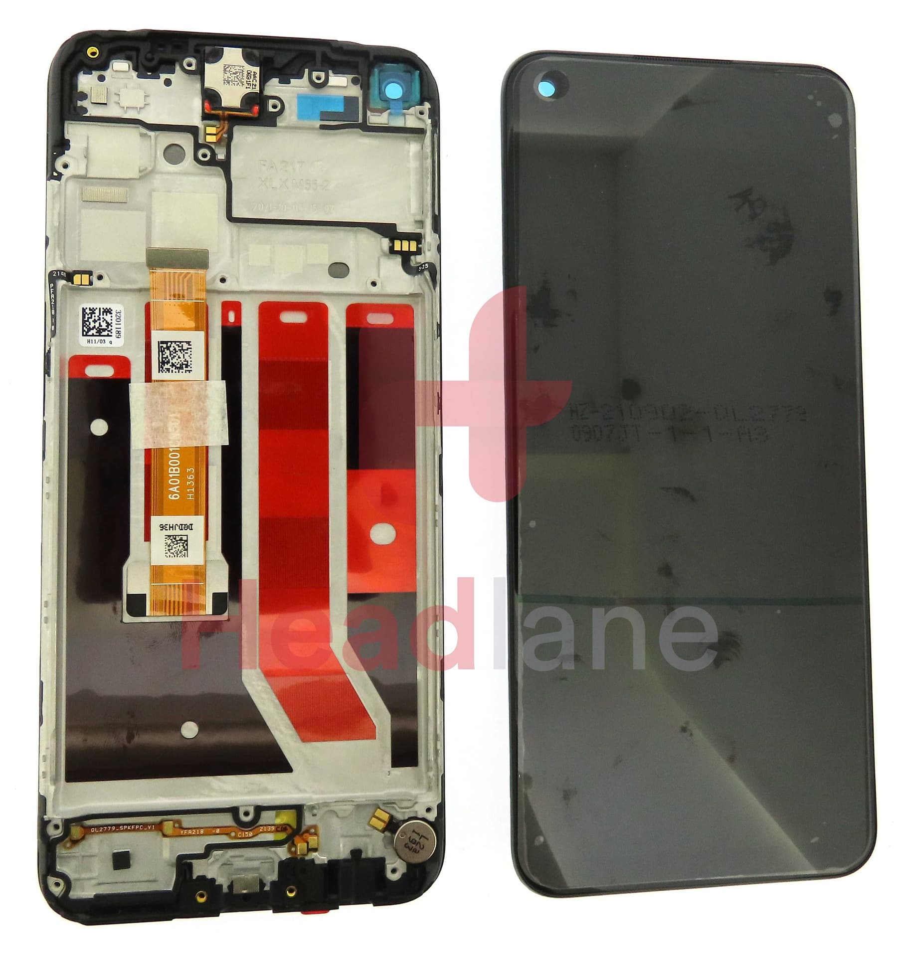 Oppo CPH2127 A53 LCD Display / Screen + Touch - 4905105 - Oppo Replacement Part