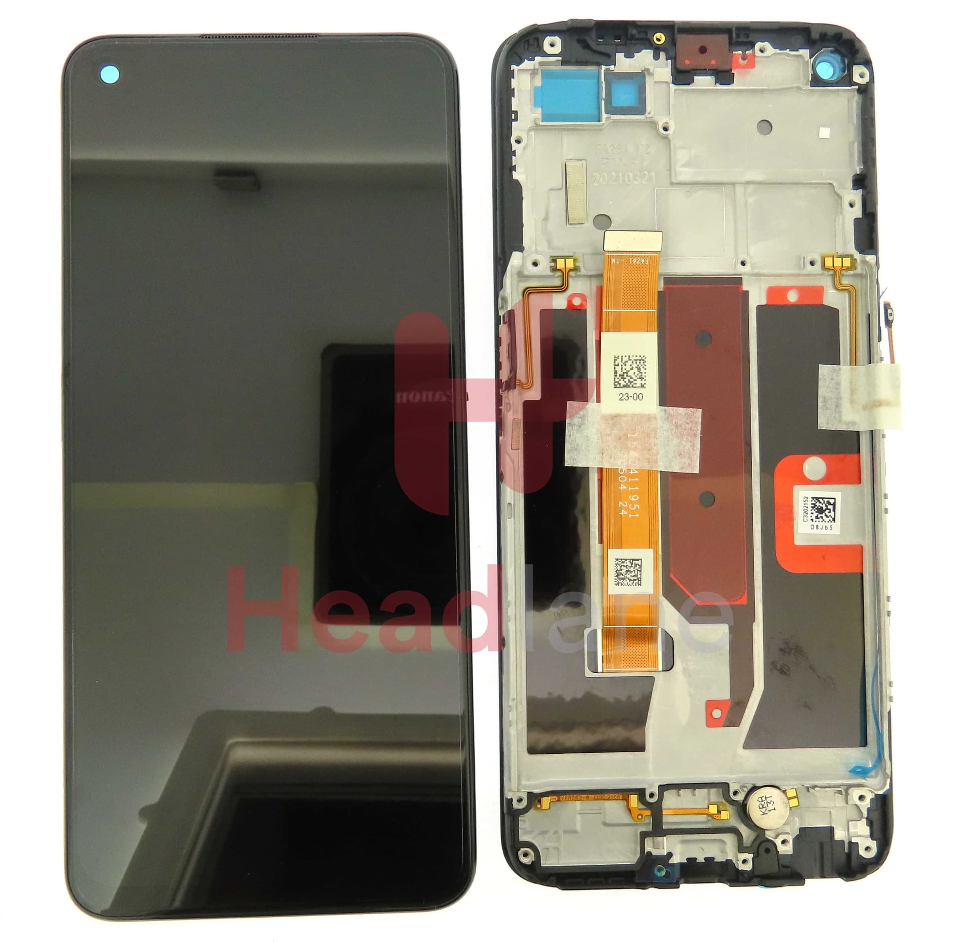Oppo CPH2195 CPH2263 CPH2197 CPH2303 A54 5G A74 5G LCD Display / Screen + Touch - 4906219 - Oppo Replacement Part