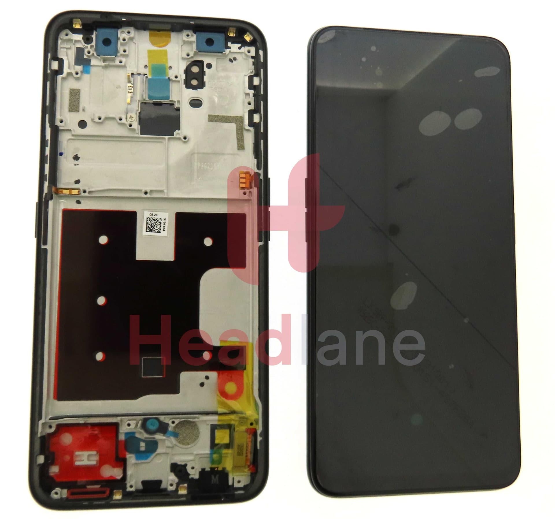 Oppo CPH1945 CPH1951 Reno2 Z LCD Display / Screen + Touch - Black - 4902827 - Oppo Replacement Part