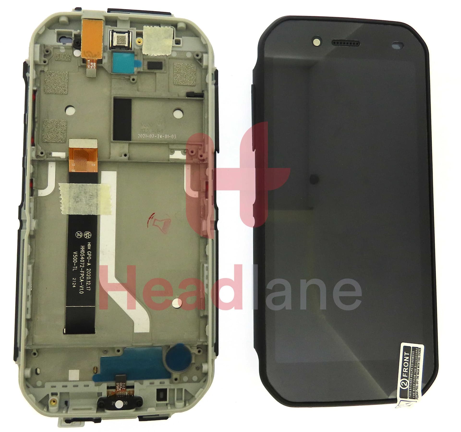 Caterpillar CAT S42 LCD Display / Screen + Touch + Frame - LCD-CAT-S42 - Caterpillar / CAT Replacement Part