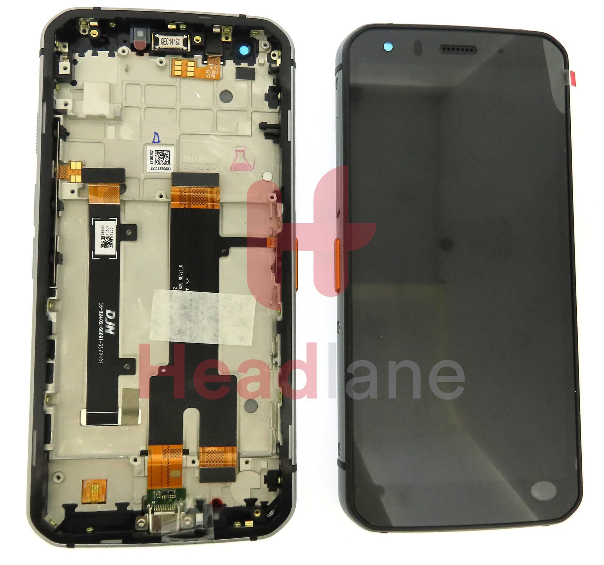 Caterpillar CAT S62 Pro LCD Display / Screen + Touch + Frame - LCD-CAT-S62P - Caterpillar / CAT Replacement Part