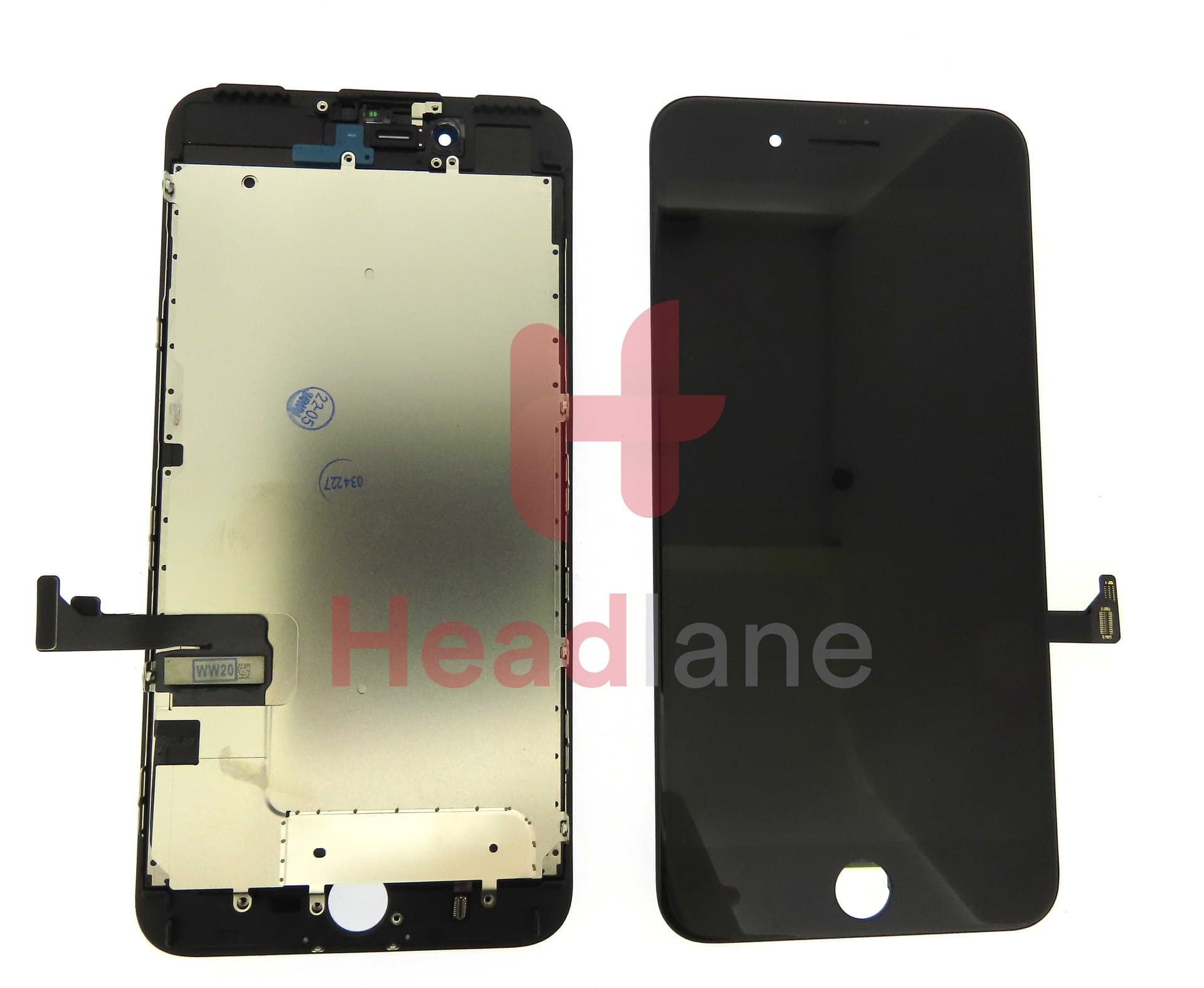 Apple iPhone 7 Plus LCD Display / Screen (FOG) - Black - ZY-068 - ZY Replacement Part