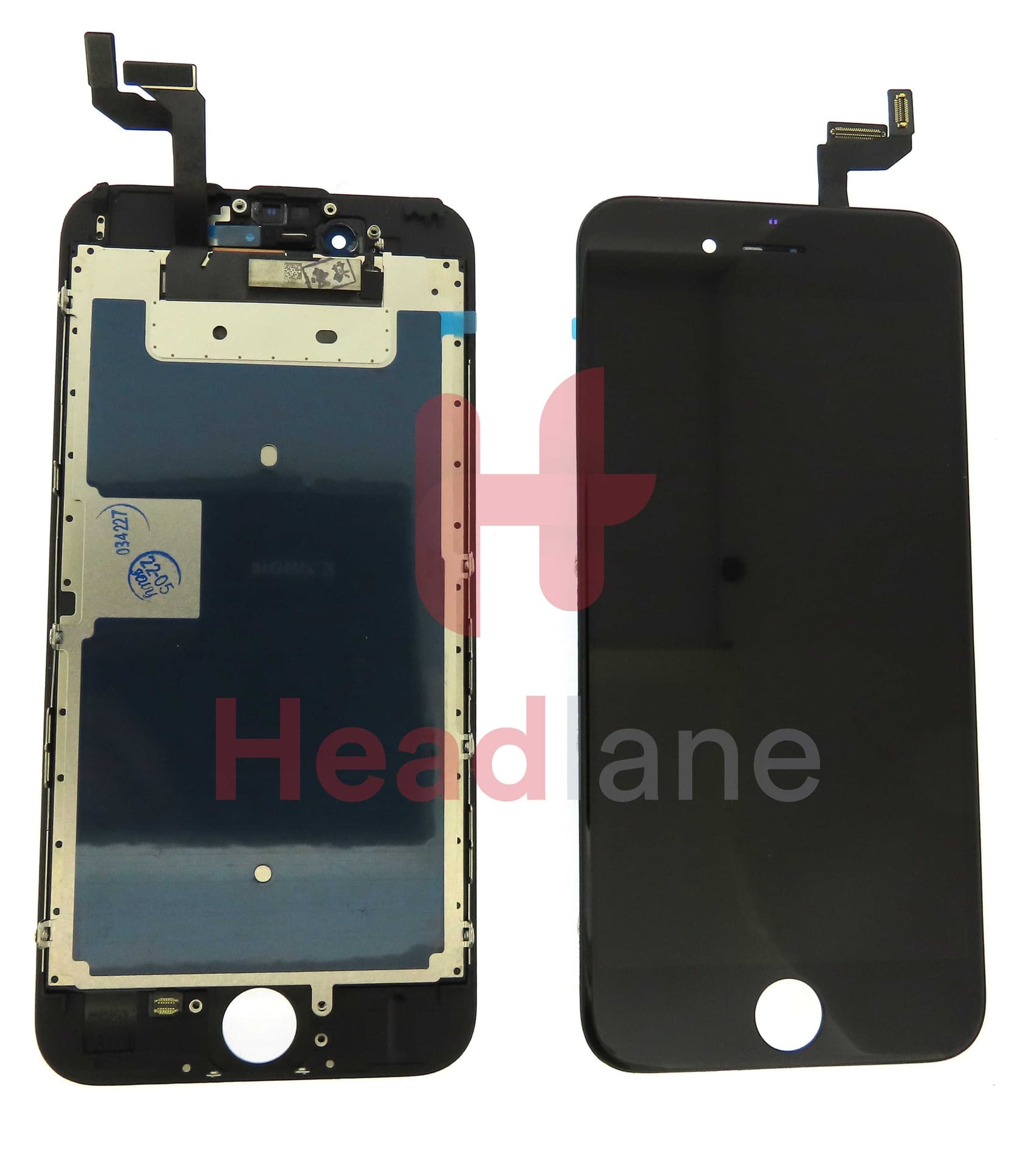 Apple iPhone 6S LCD Display / Screen (FOG) - Black (ZY) - ZY-069 - ZY Replacement Part