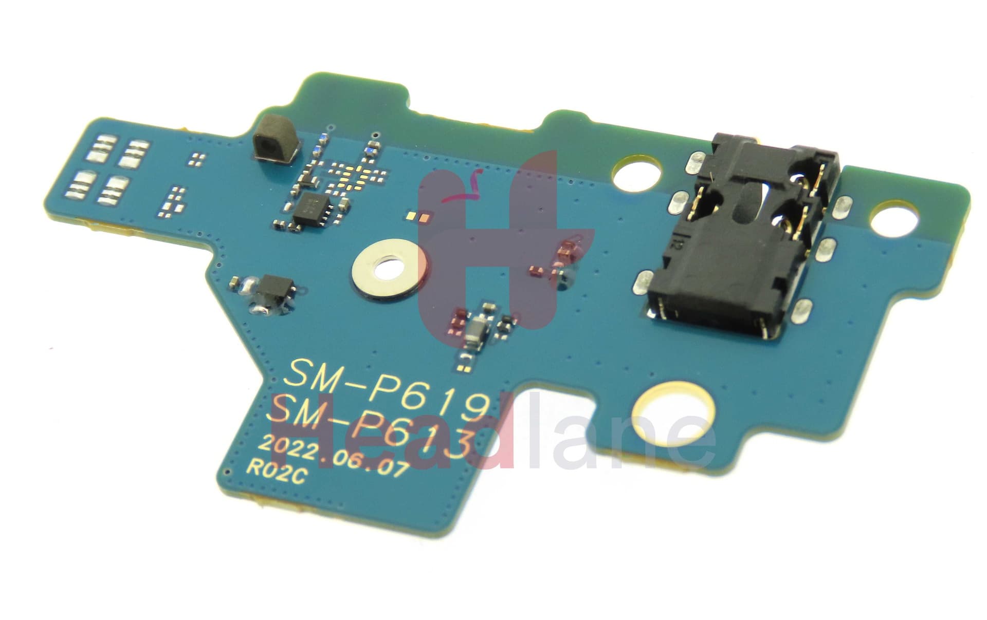 Samsung SM-P613 SM-P619 Galaxy Tab S6 Lite (2022) Headphone Jack Flex / Board - GH82-29085A - Samsung Replacement Part