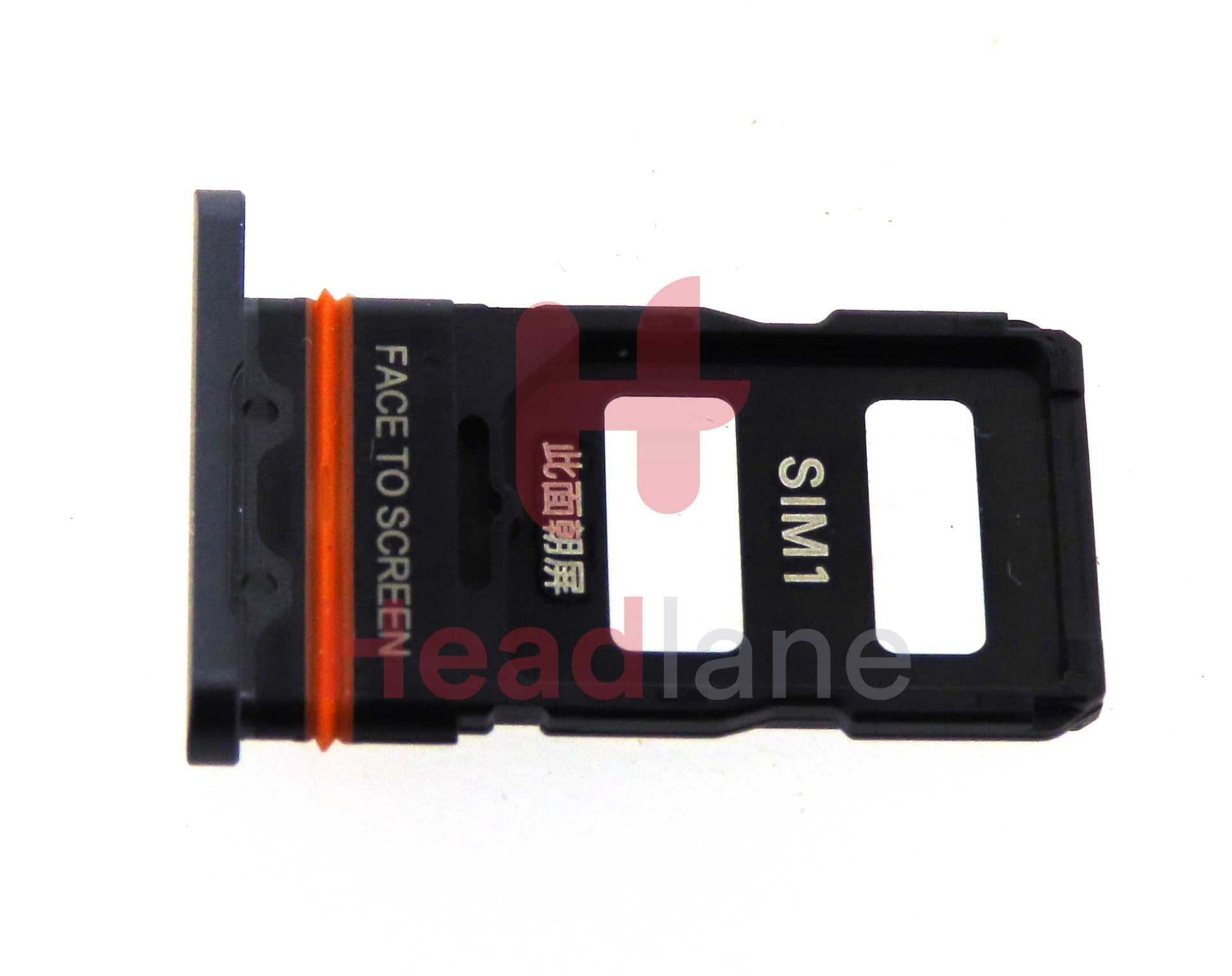 Xiaomi 12 Pro SIM Card Tray - Black - 48200000D33W - Xiaomi Replacement Part