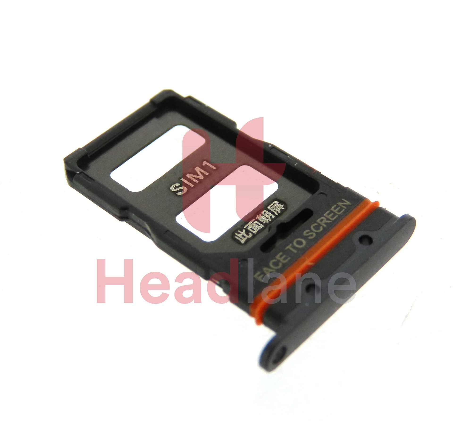 Xiaomi 12 / 12X SIM Card Tray - Black - 48200000DM3W - Xiaomi Replacement Part