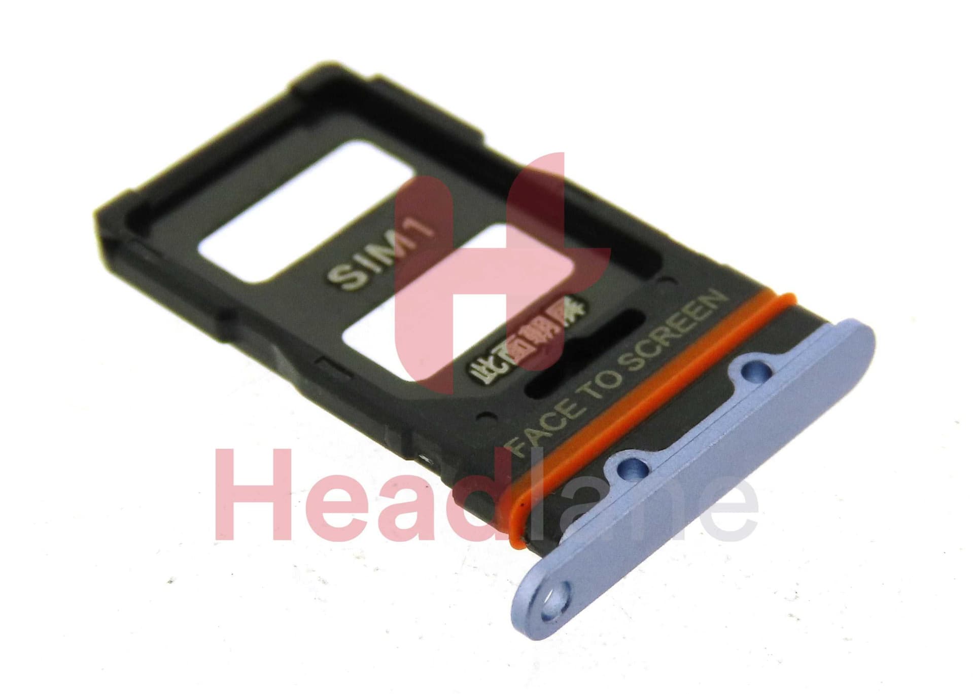 Xiaomi 12 / 12X SIM Card Tray - Blue - 48200000E43W - Xiaomi Replacement Part