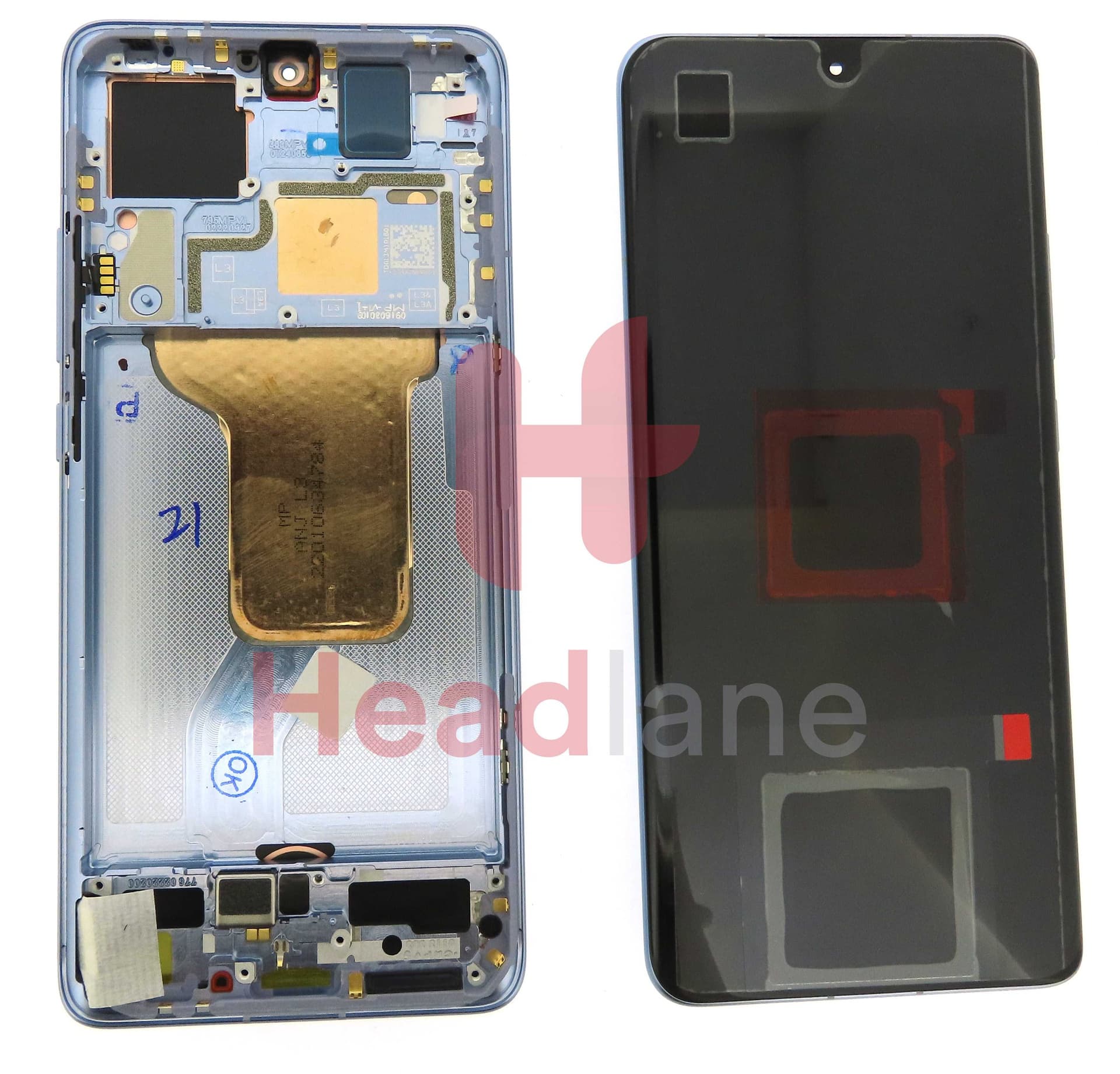 Xiaomi 12 LCD Display / Screen + Touch - Blue - 56000400L300 - Xiaomi Replacement Part