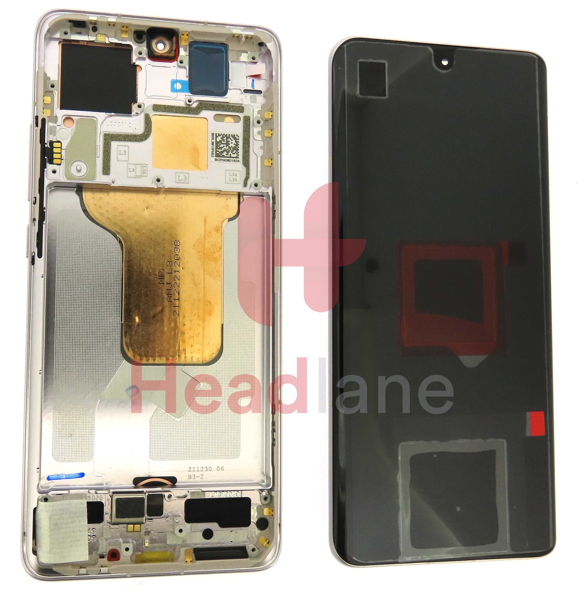 Xiaomi 12 LCD Display / Screen + Touch - Purple - 56000500L300 - Xiaomi Replacement Part