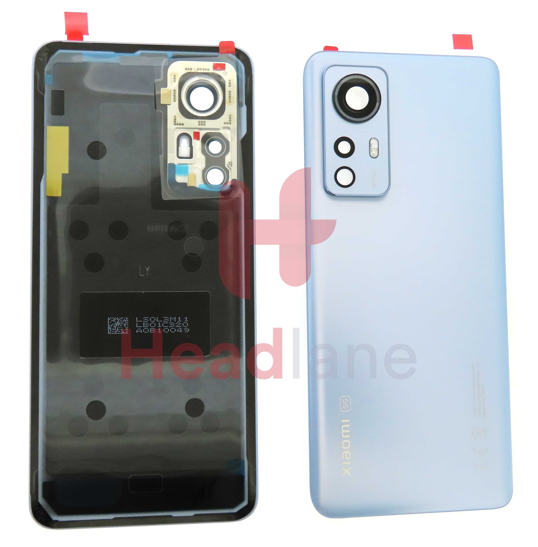 Xiaomi 12 Back / Battery Cover - Blue - 56000J00L300 - Xiaomi Replacement Part