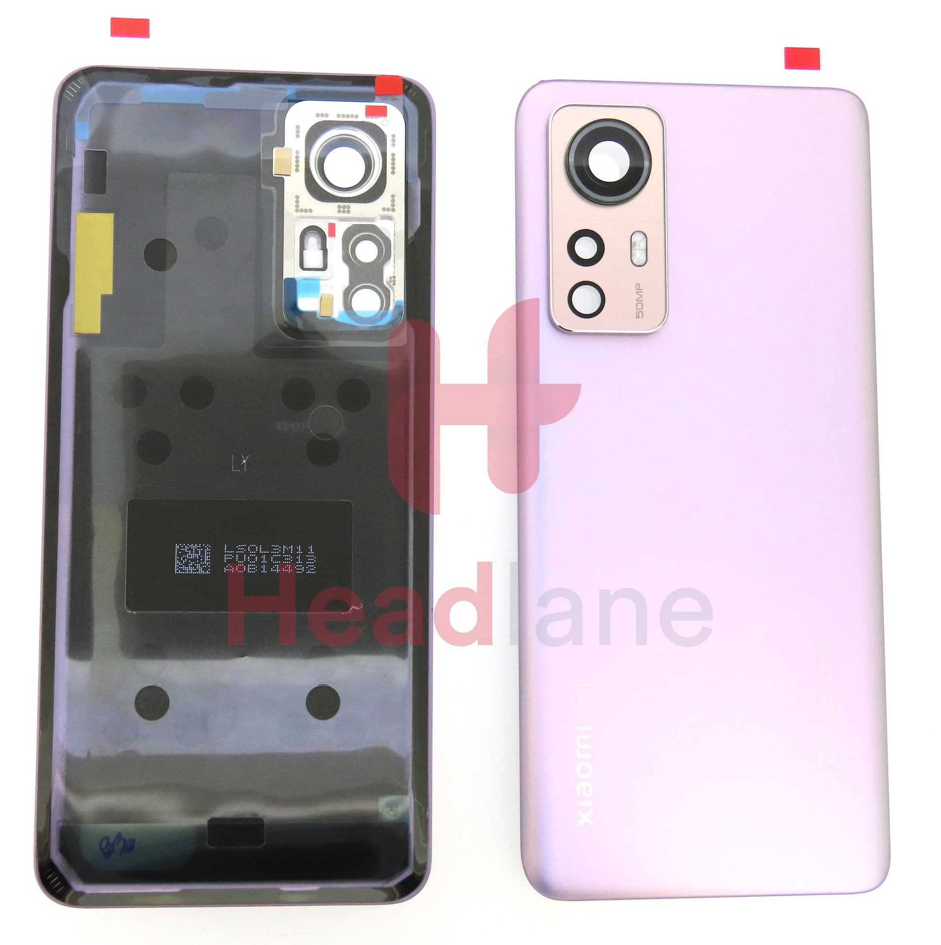 Xiaomi 12 Back / Battery Cover - Purple - 56000K00L300 - Xiaomi Replacement Part