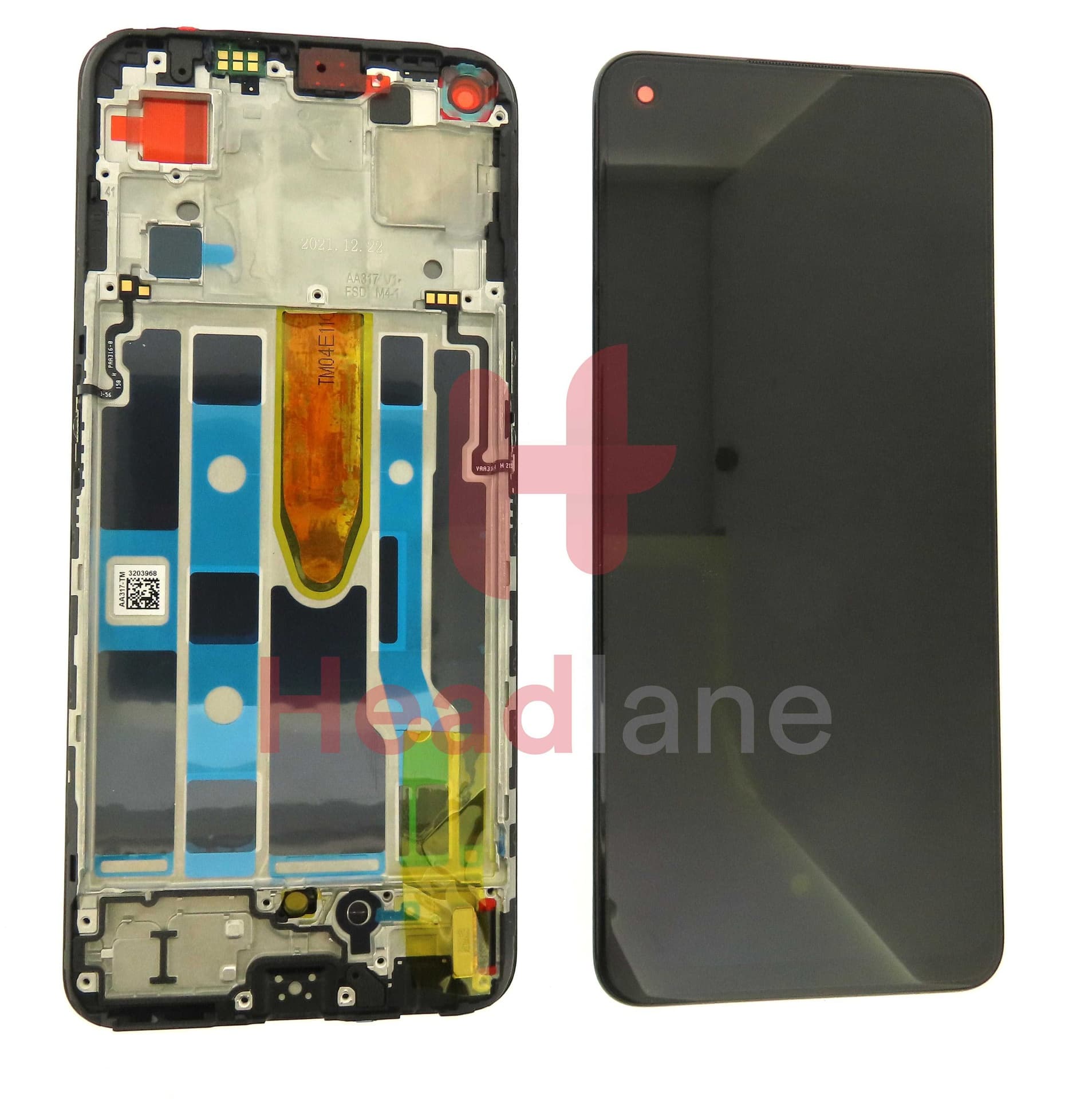 Oppo CPH2371 Reno7 5G / Find X5 Lite LCD Display / Screen + Touch - 4130040 - Oppo Replacement Part