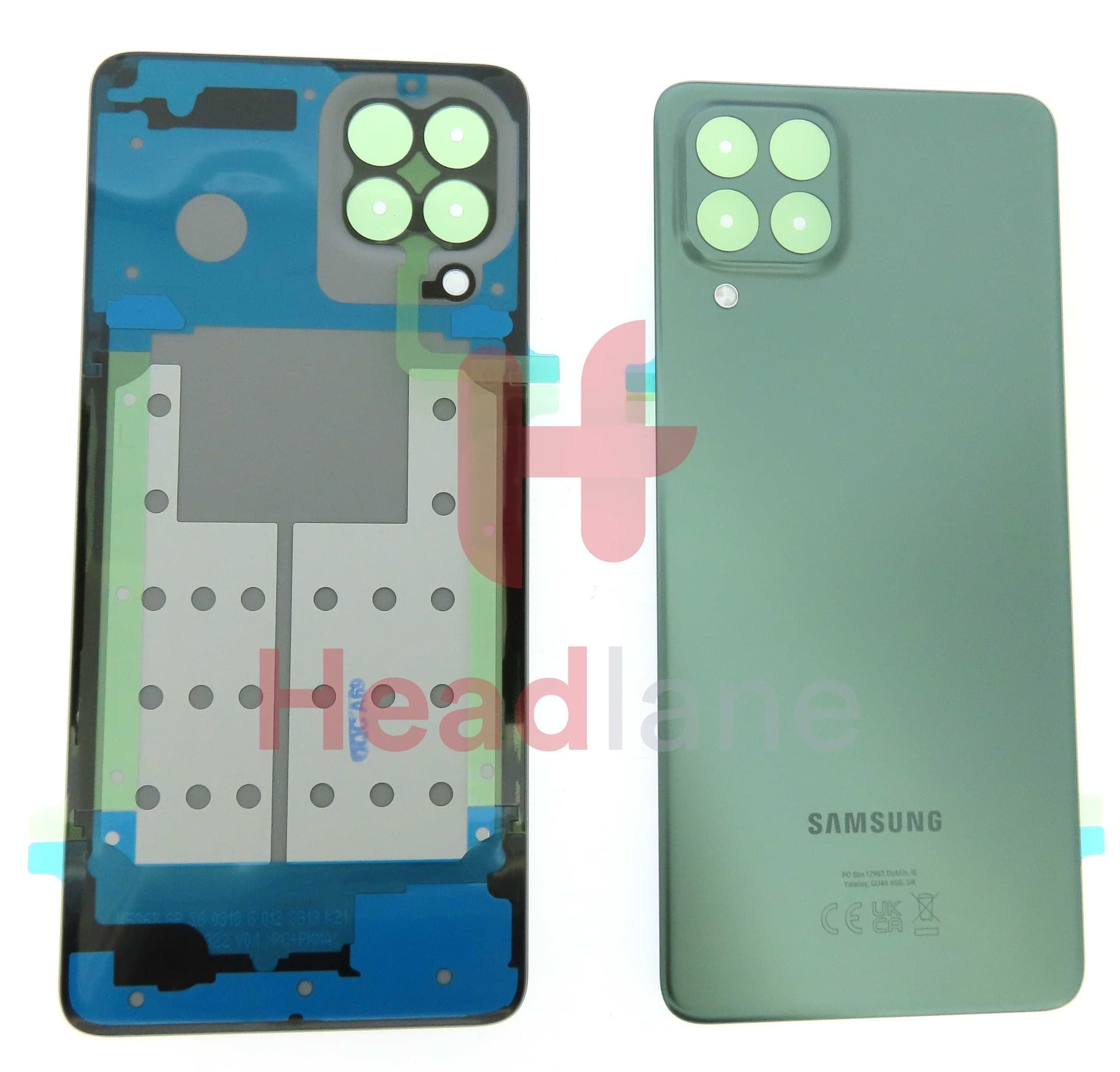 Samsung SM-M536 Galaxy M53 5G Back / Battery Cover - Green - GH82-28900C - Samsung Replacement Part