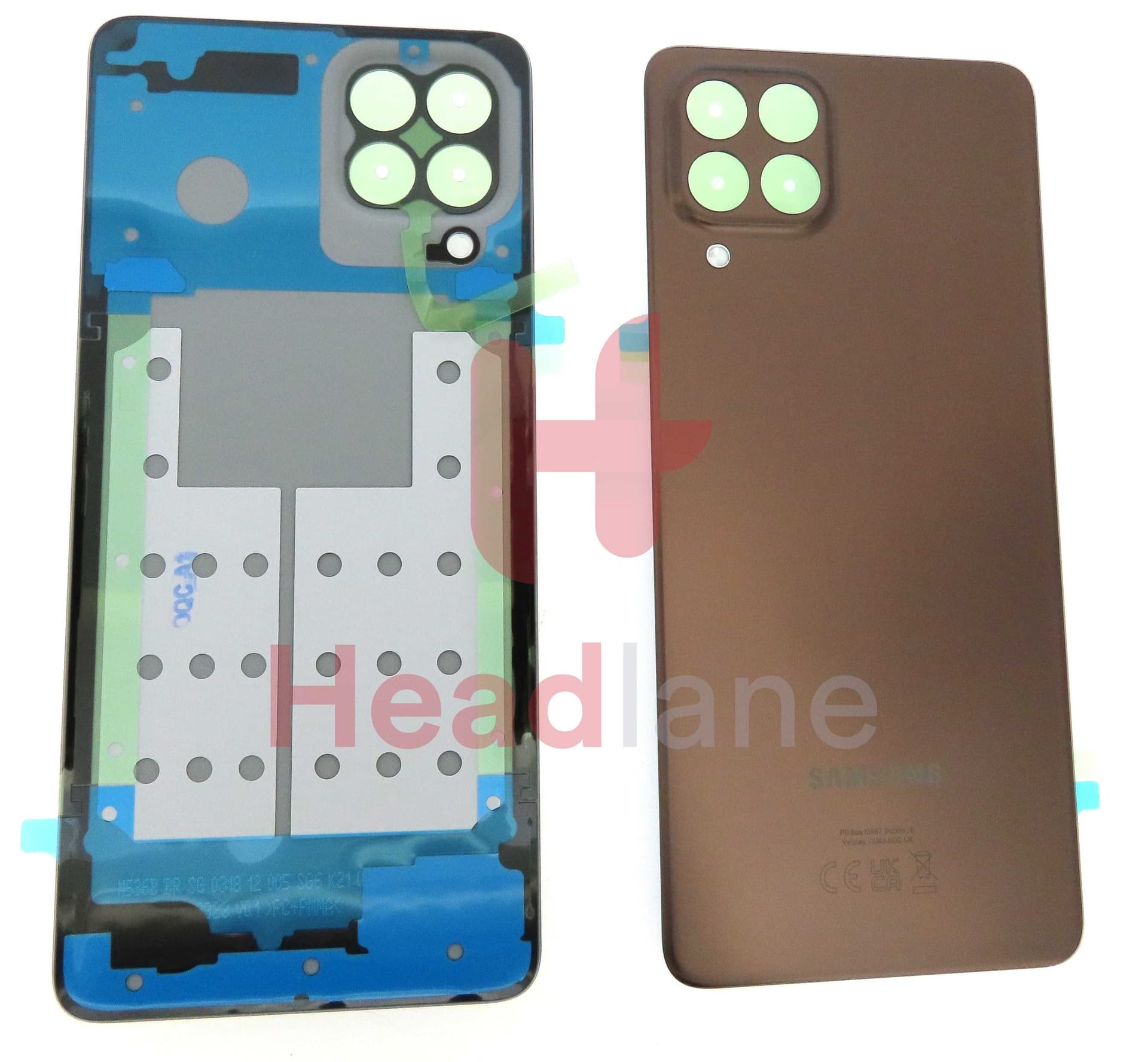 Samsung SM-M536 Galaxy M53 5G Back / Battery Cover - Brown - GH82-28900B - Samsung Replacement Part