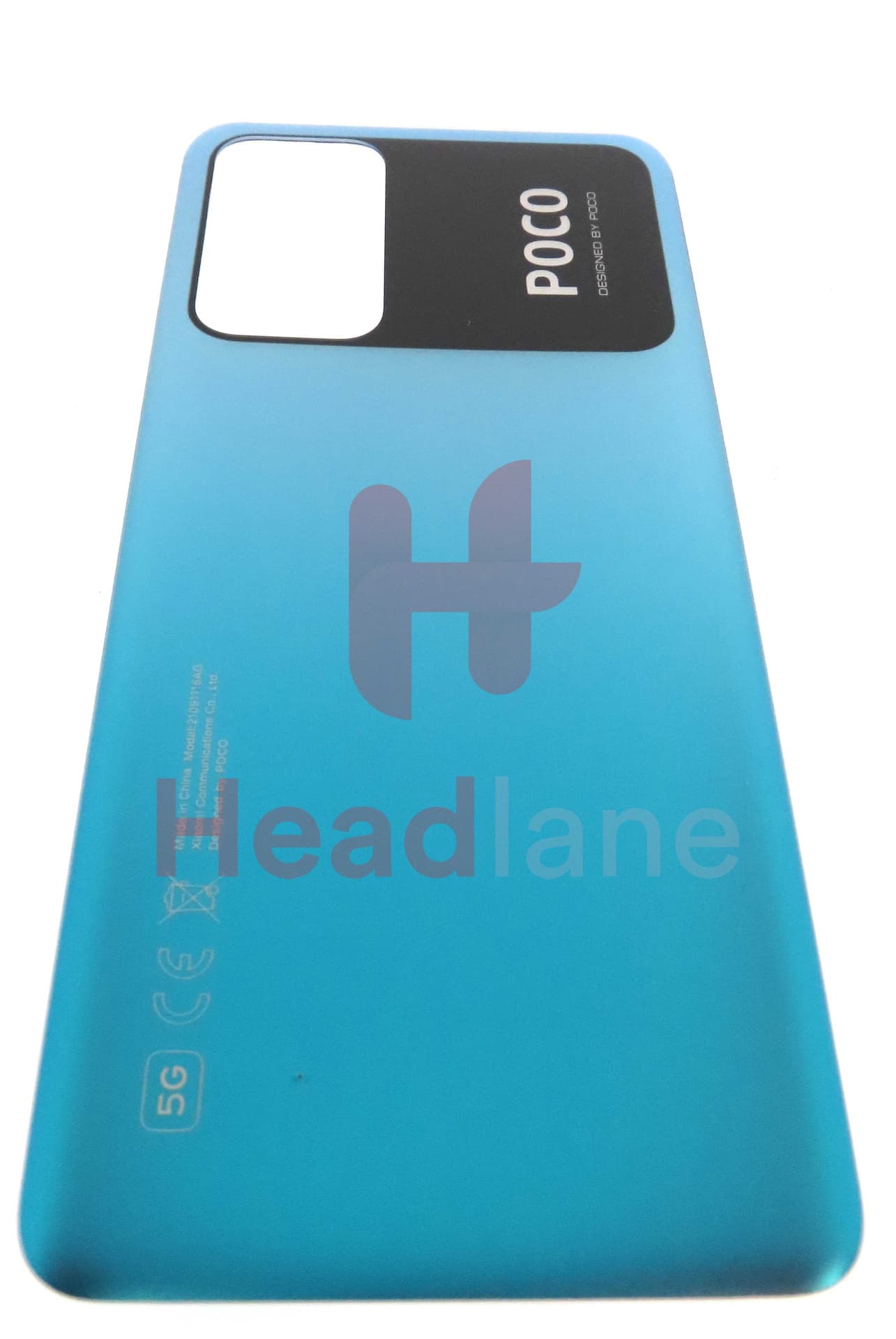 Xiaomi Poco M4 Pro 5G Back / Battery Cover - Blue - 55050001J87D - Xiaomi Replacement Part