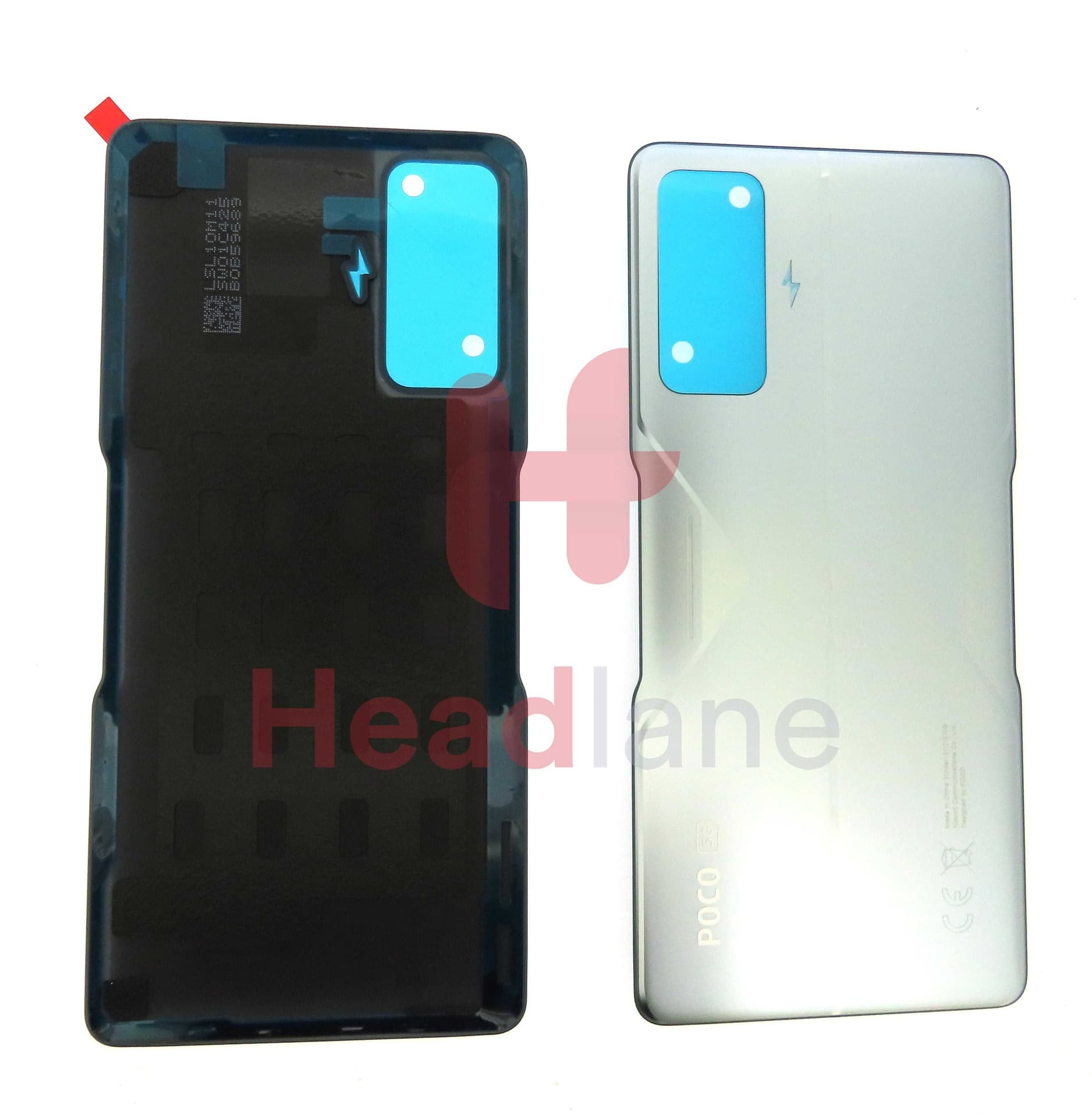 Xiaomi Poco F4 GT Back / Battery Cover - Silver - 55050001LJ4J - Xiaomi Replacement Part