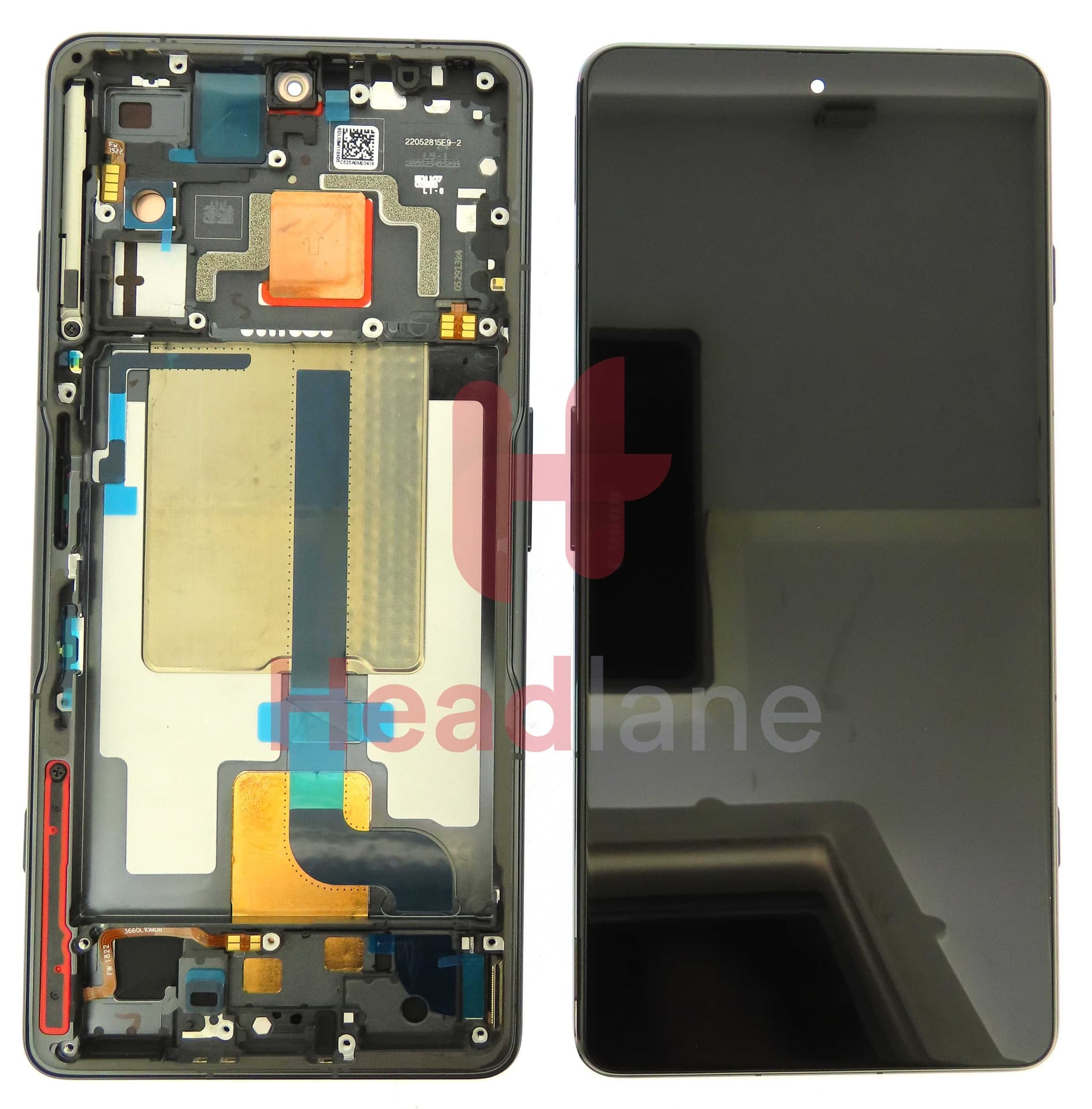 Xiaomi Poco F4 GT LCD Display / Screen + Touch - Black - 5600090L1000 - Xiaomi Replacement Part