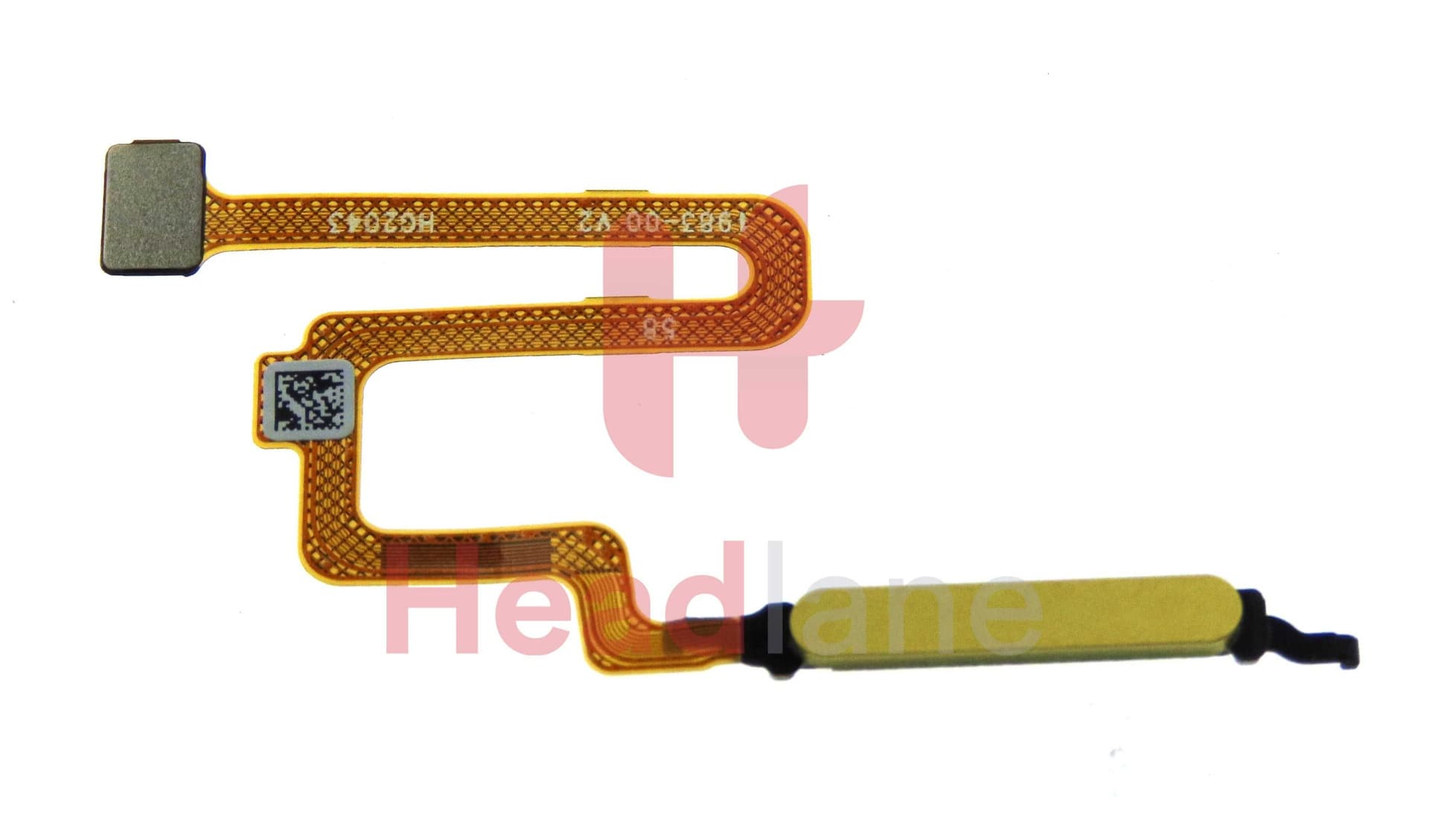 Xiaomi Poco X4 Pro 5G Fingerprint Reader / Sensor - Yellow - 49010000BA5F - Xiaomi Replacement Part