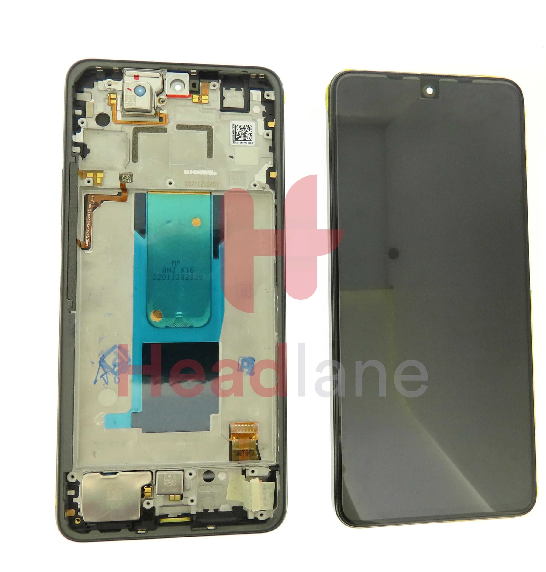 Xiaomi Redmi Note 11 Pro+ 5G LCD Display / Screen + Touch - Black - 560001K16U00 - Xiaomi Replacement Part