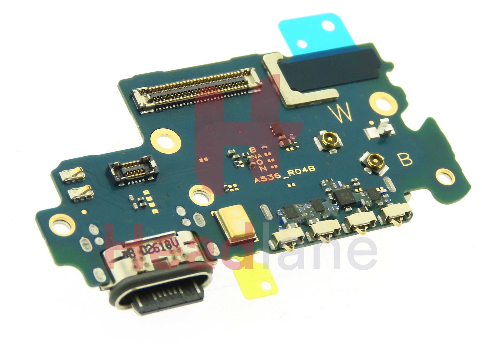 Samsung SM-A536 Galaxy A53 5G Charging Port Flex / SIM Card Reader - GH59-15556A - Samsung Replacement Part